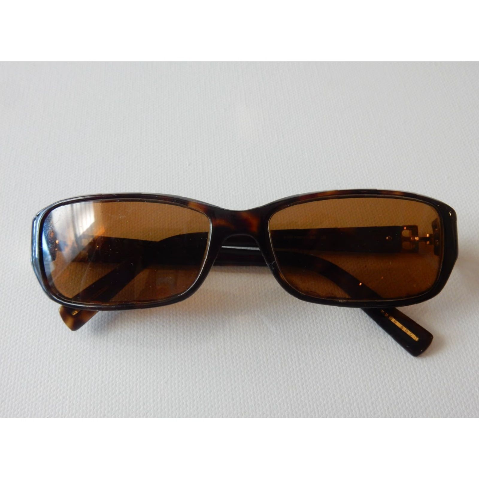 Hugo Boss VINTAGE HUGO BOSS Eyeglasses Frames Women Brown 53[]15 1125 0089/U 066 Size ONE SIZE - 4 Thumbnail