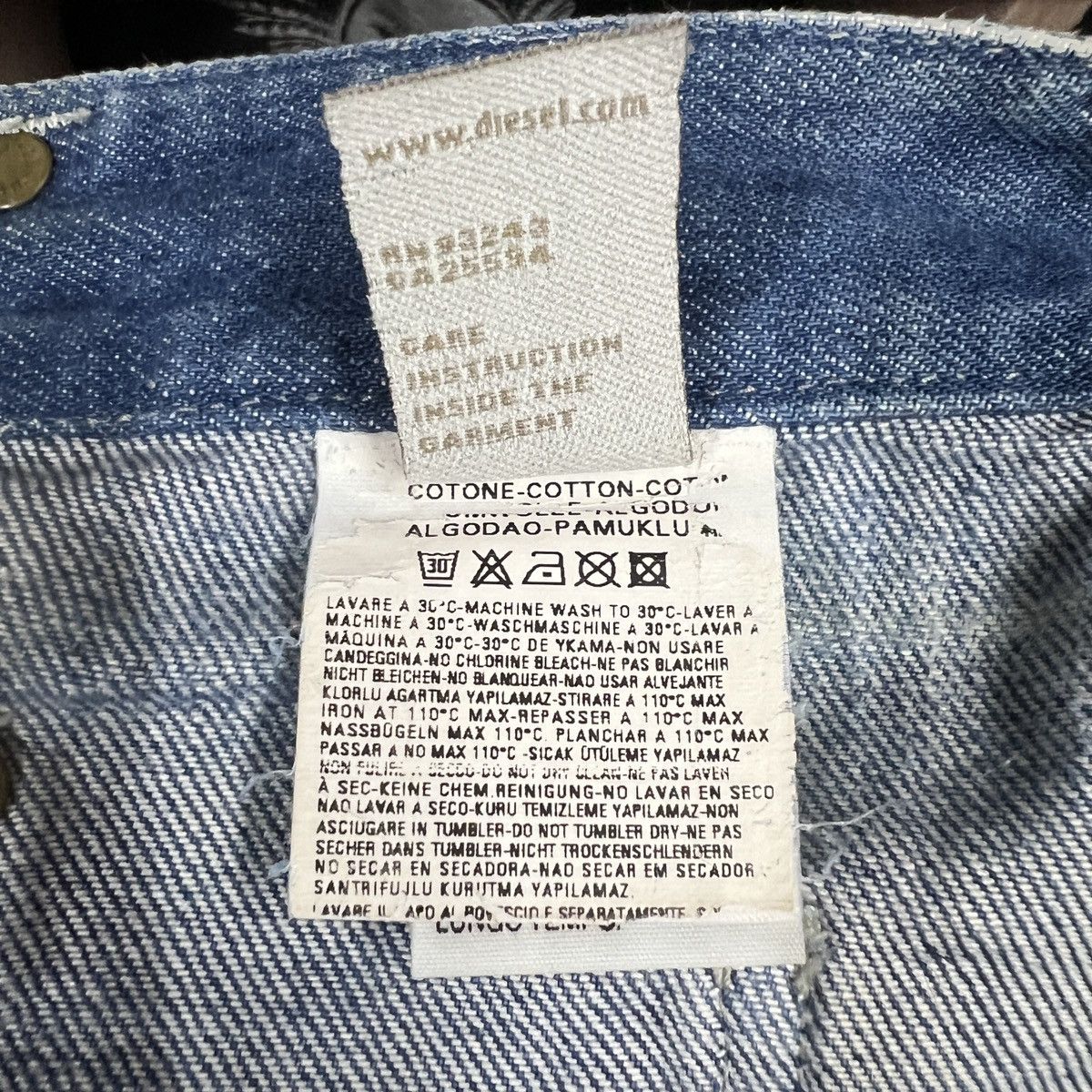 Diesel DIESEL KEATE RUGGED JEANS Size 28" / US 6 / IT 42 - 17 Thumbnail