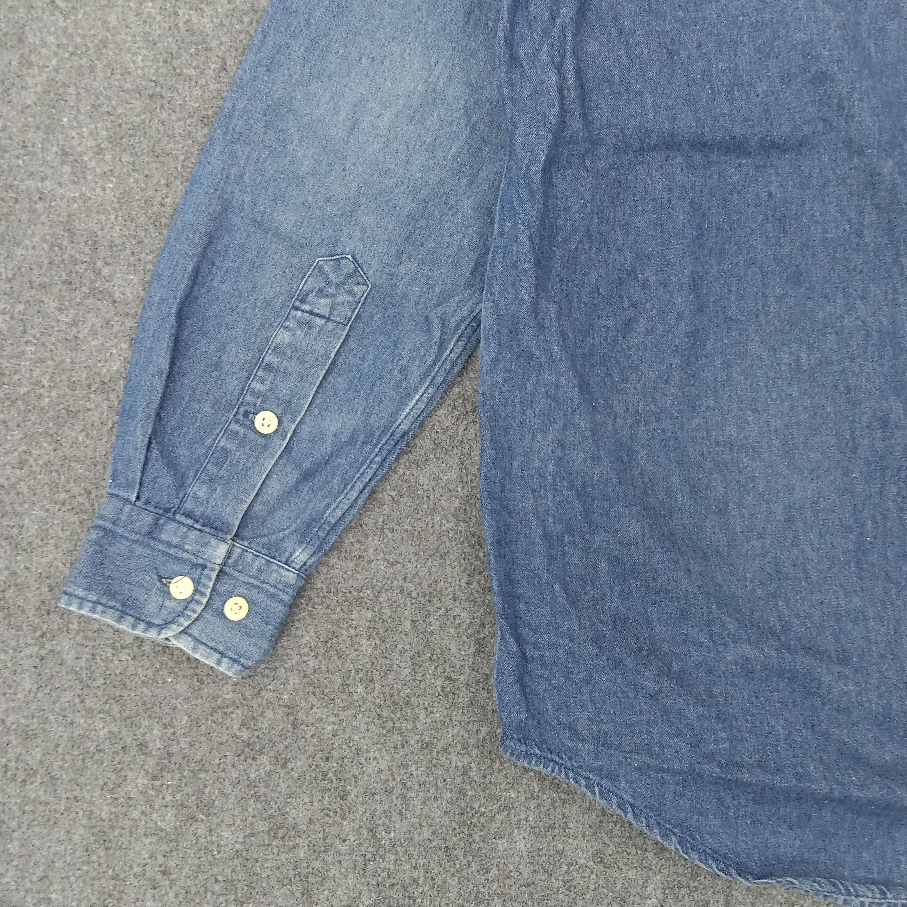 Polo Ralph Lauren PoloGround Sport Denim Button Up Shirt C259N73 Size US M / EU 48-50 / 2 - 5 Thumbnail