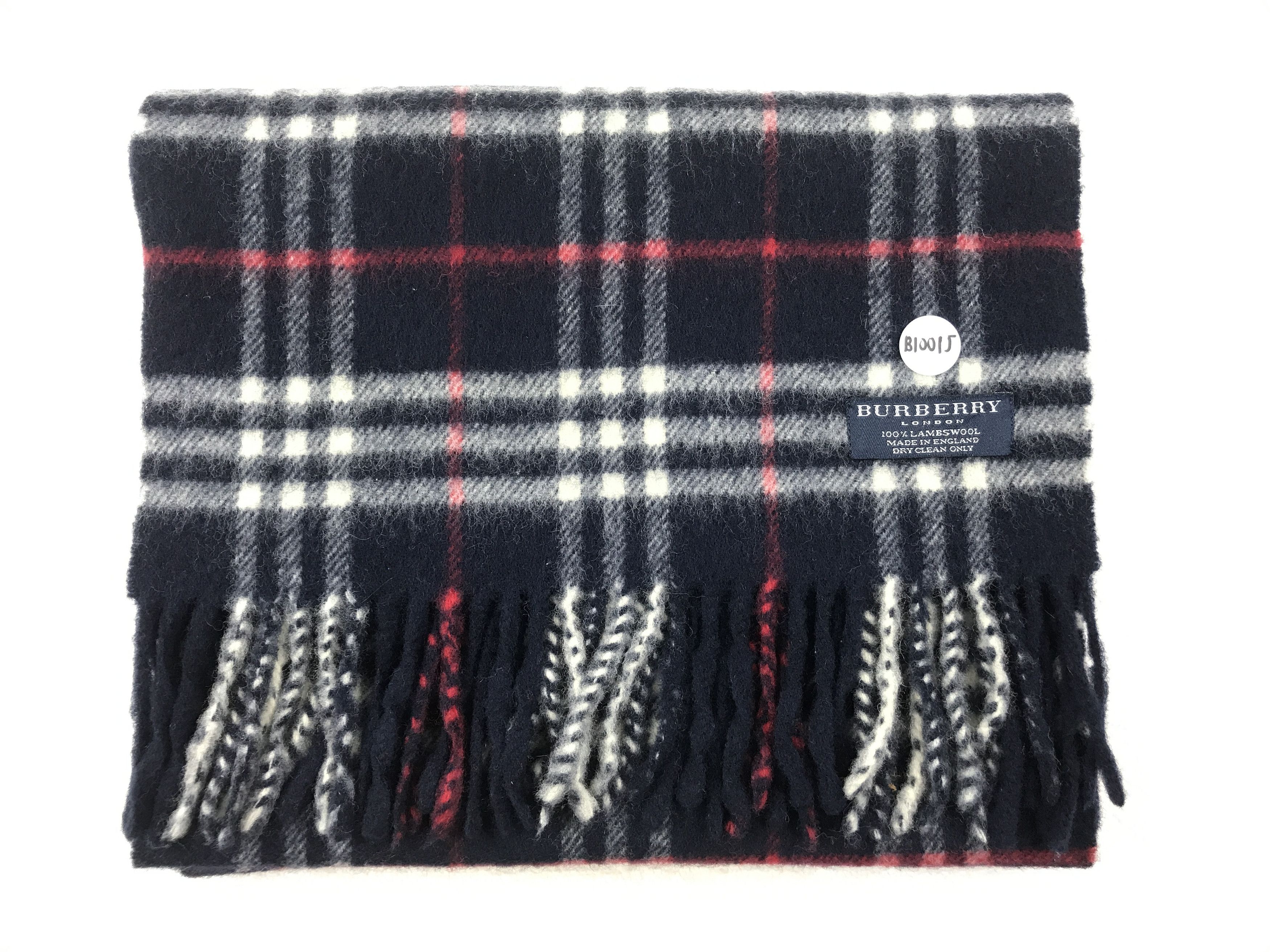 Burberry × Vintage Vintage Burberry Scarf Muffler Wool Cashmere Novacheck Size ONE SIZE - 2 Thumbnail