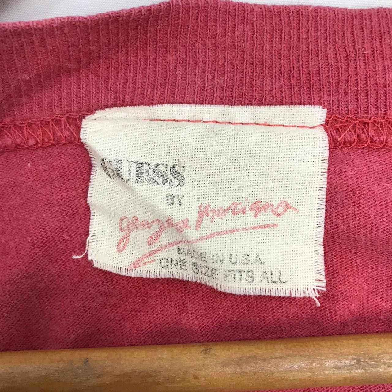 Guess Vintage GUESS by GEORGES MARCIANO Spell Out Guess? 1990 Size US L / EU 52-54 / 3 - 4 Thumbnail
