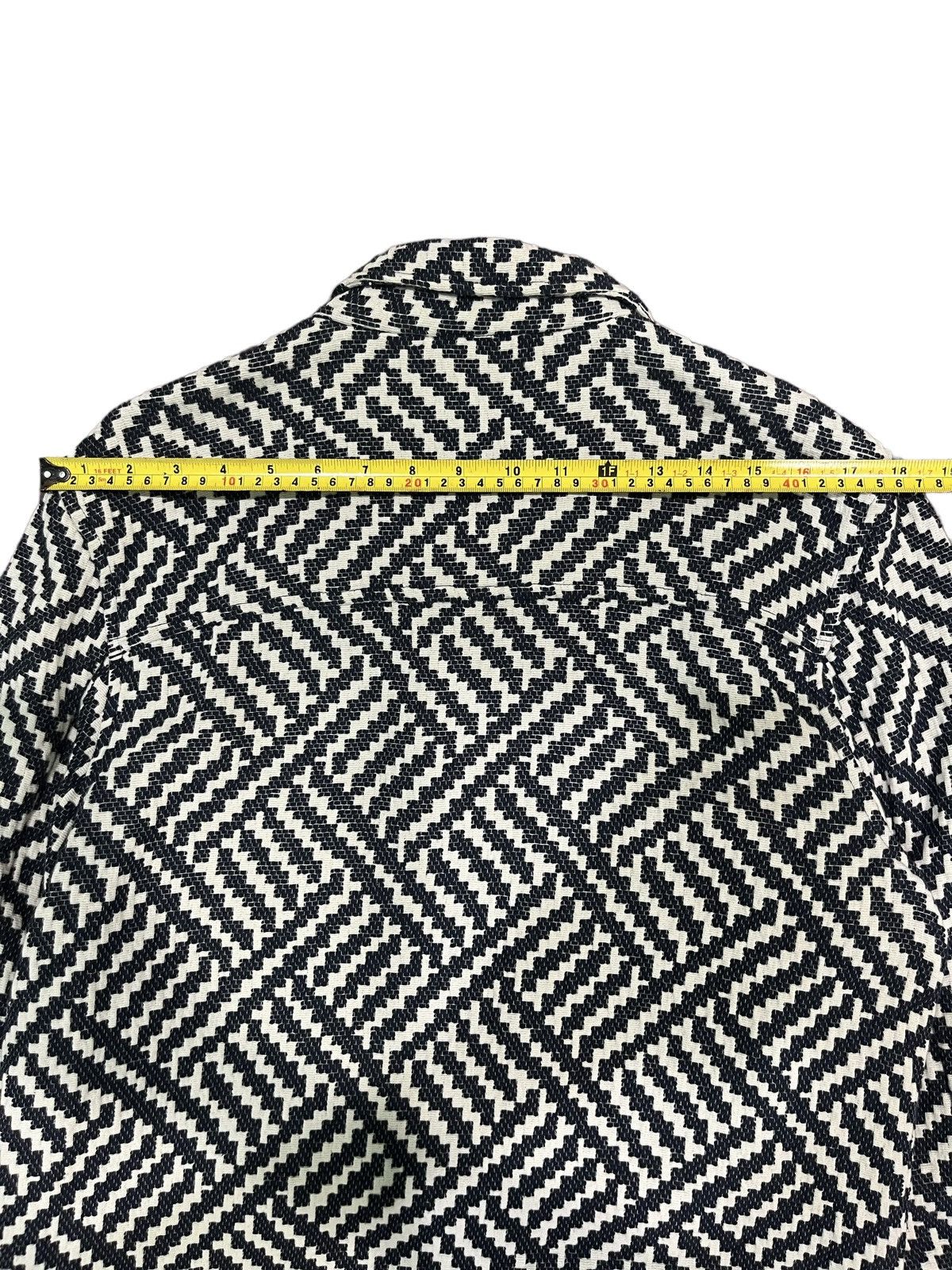Japanese Brand Japanese Brand Double Pocket Zig Zag Pattern Crochet Jacket Size US M / EU 48-50 / 2 - 18 Thumbnail