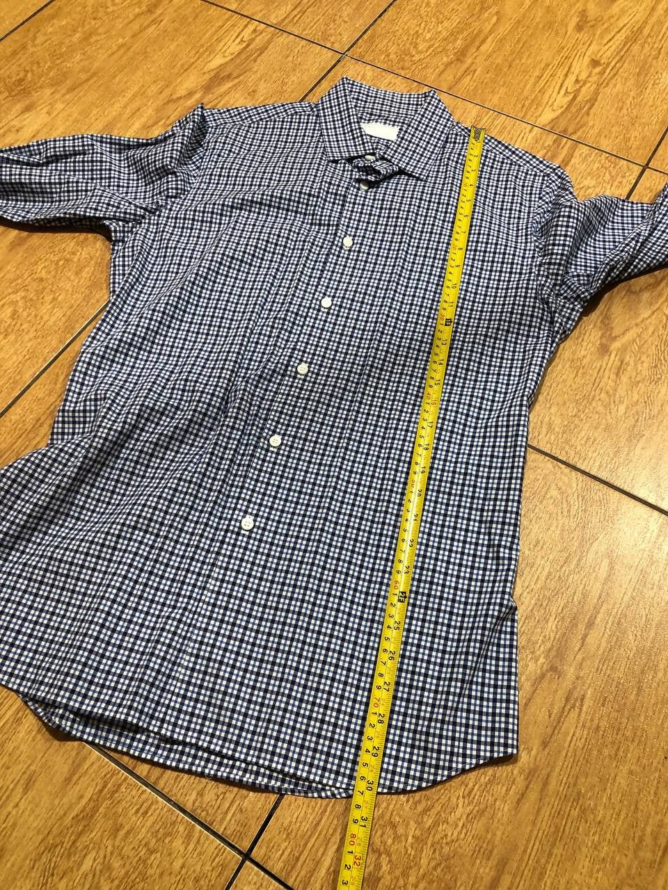 Prada Luxury Prada 100% Cotton Checkered Button Up Shirt Size US L / EU 52-54 / 3 - 11 Thumbnail