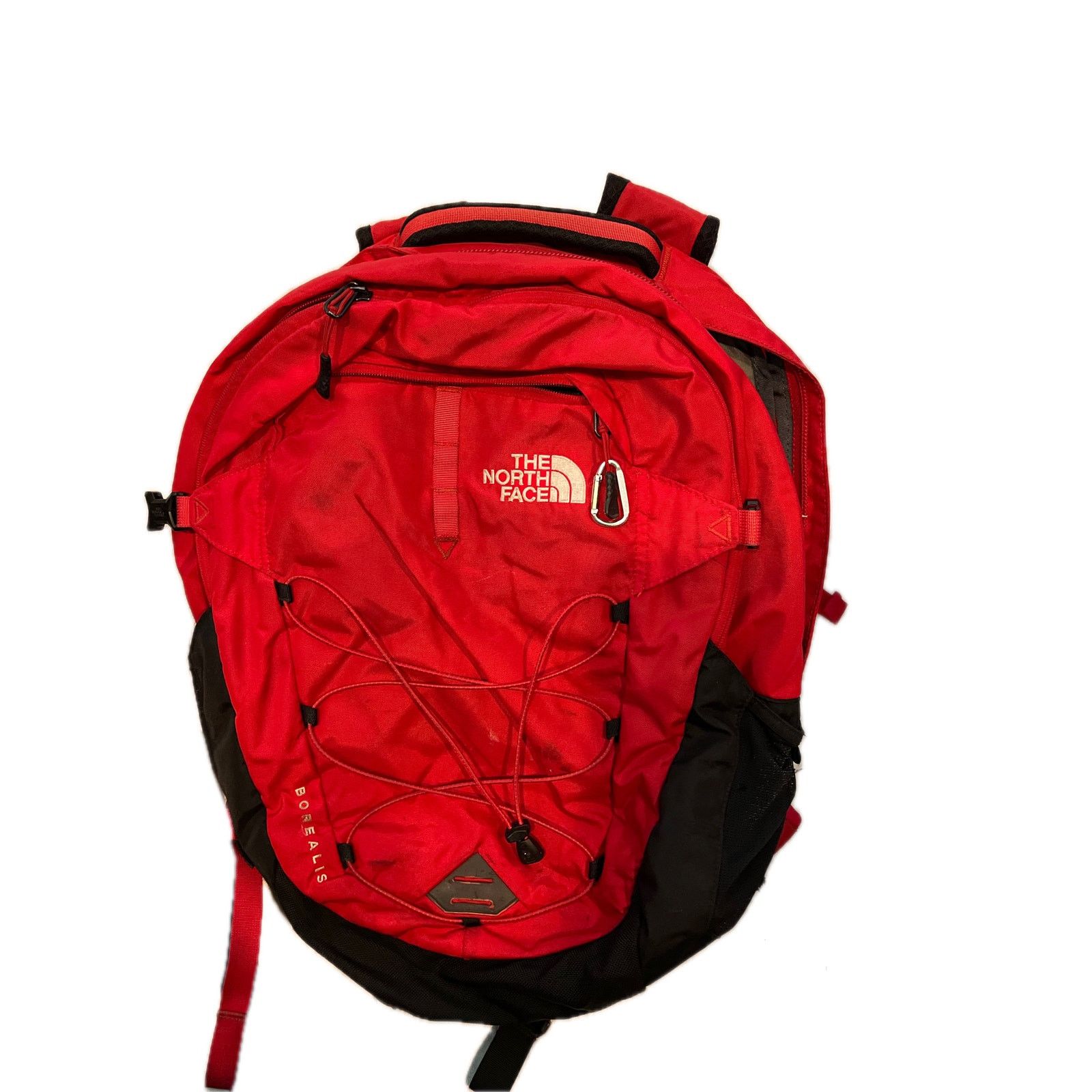 The North Face The North Face Borealis Red Black Backpack Size ONE SIZE - 1 Thumbnail