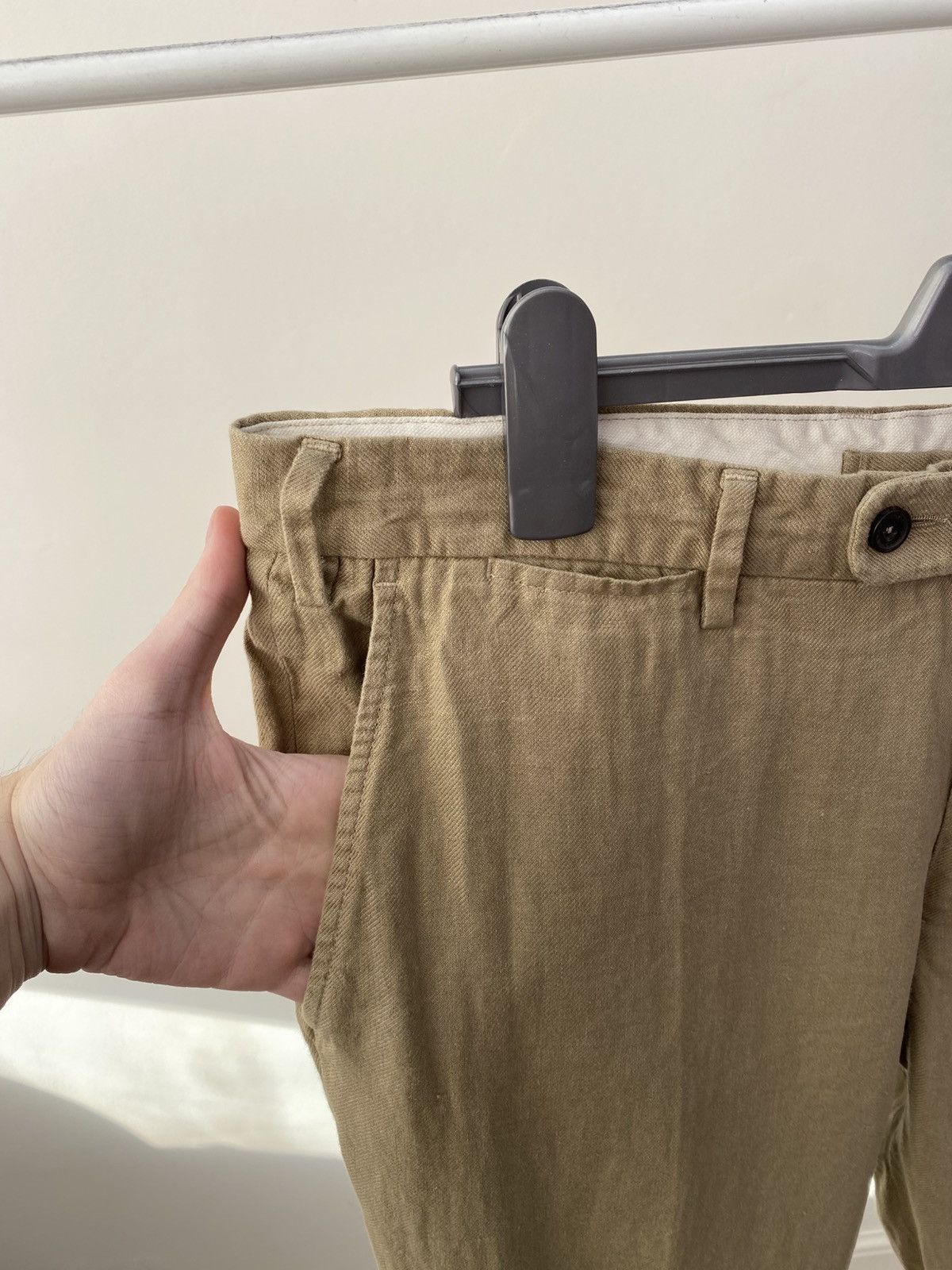 Other Vintage Pelikamo Zurich Linen Pants Size US 34 / EU 50 - 4 Thumbnail