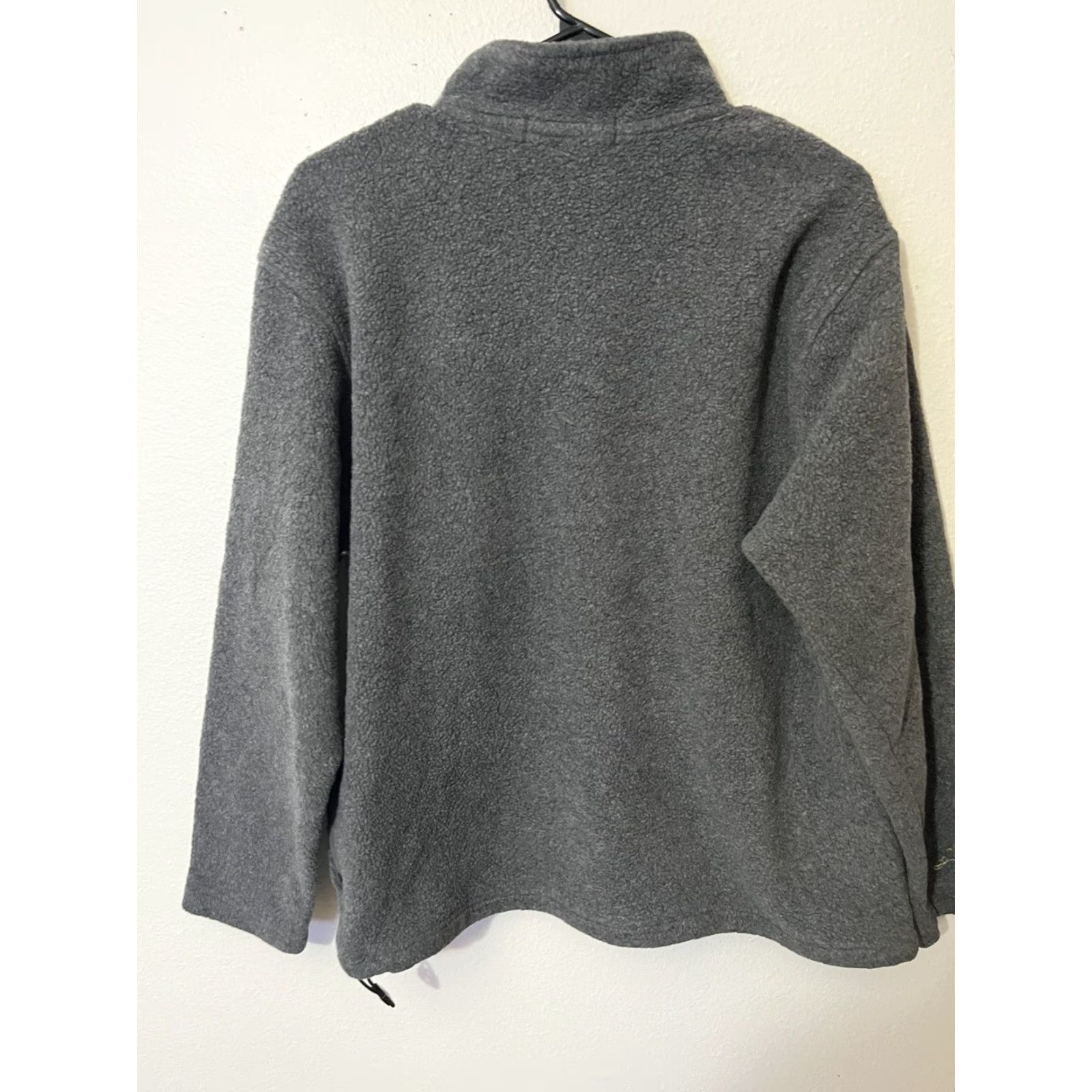 Banana Republic VINTAGE Banana Republic Sweater XL Gray Fleece Pullover Mens 00s Y2K Business Casual Size US XL / EU 56 / 4 - 2 Thumbnail