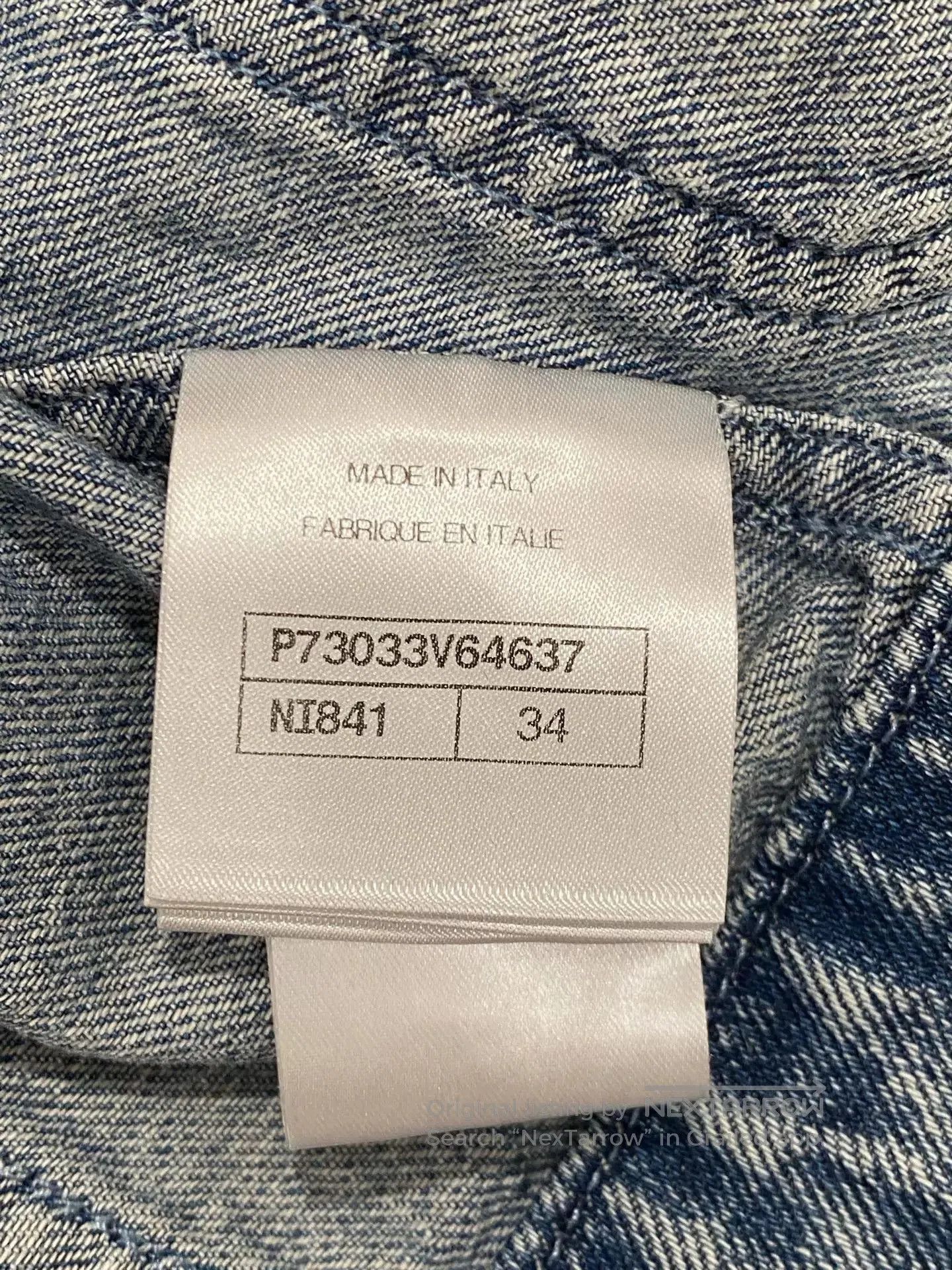 Chanel Chanel 2022 Denim Jacket FR34. Size US XS / EU 42 / 0 - 4 Thumbnail
