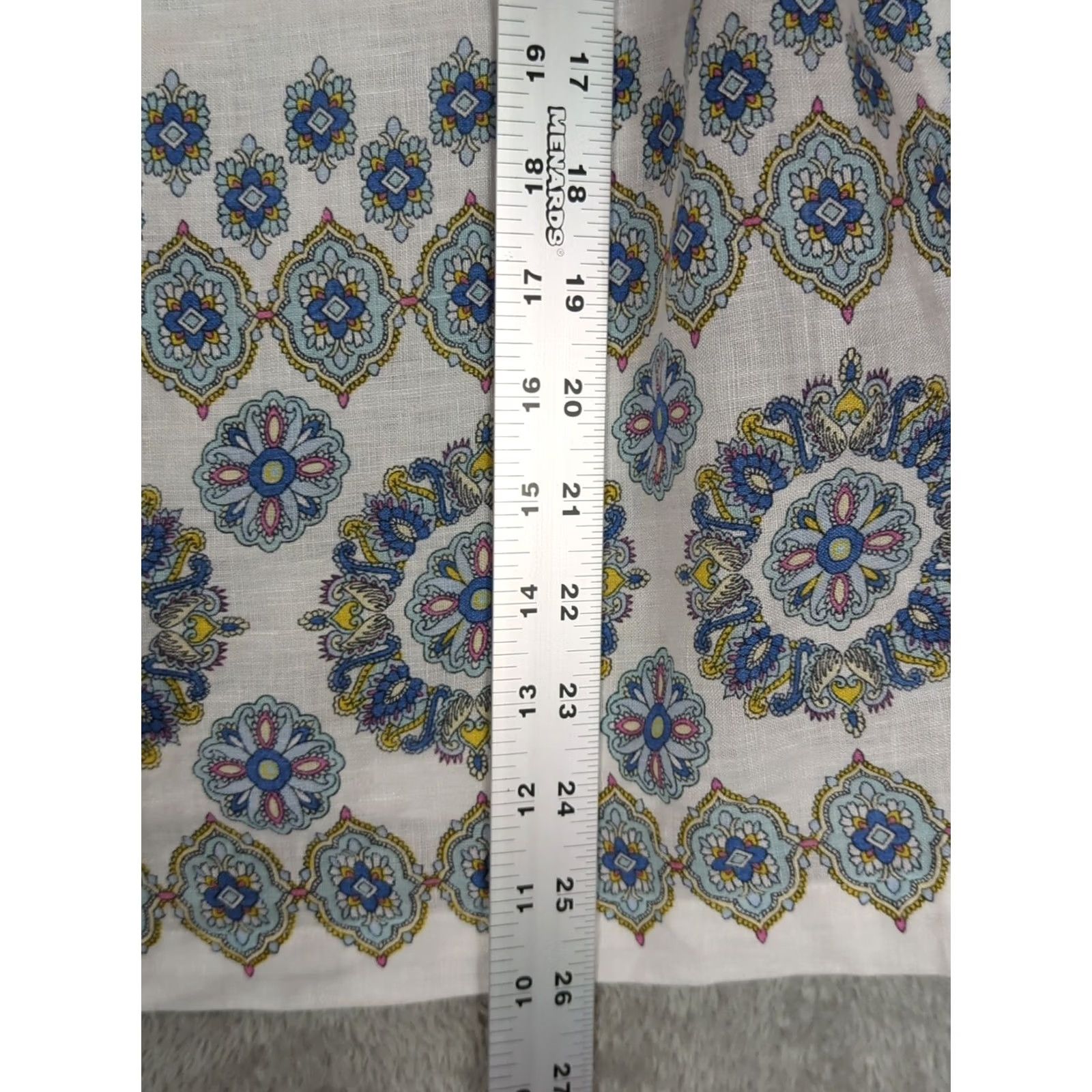 J. Jill J. Jill Linen Tunic Tank Sleeveless Round Neck Button Petite PS Multicolor Love Boho Casual Womens Sleeveless Tunic Shirt Size S / US 4 / IT 40 - 5 Thumbnail