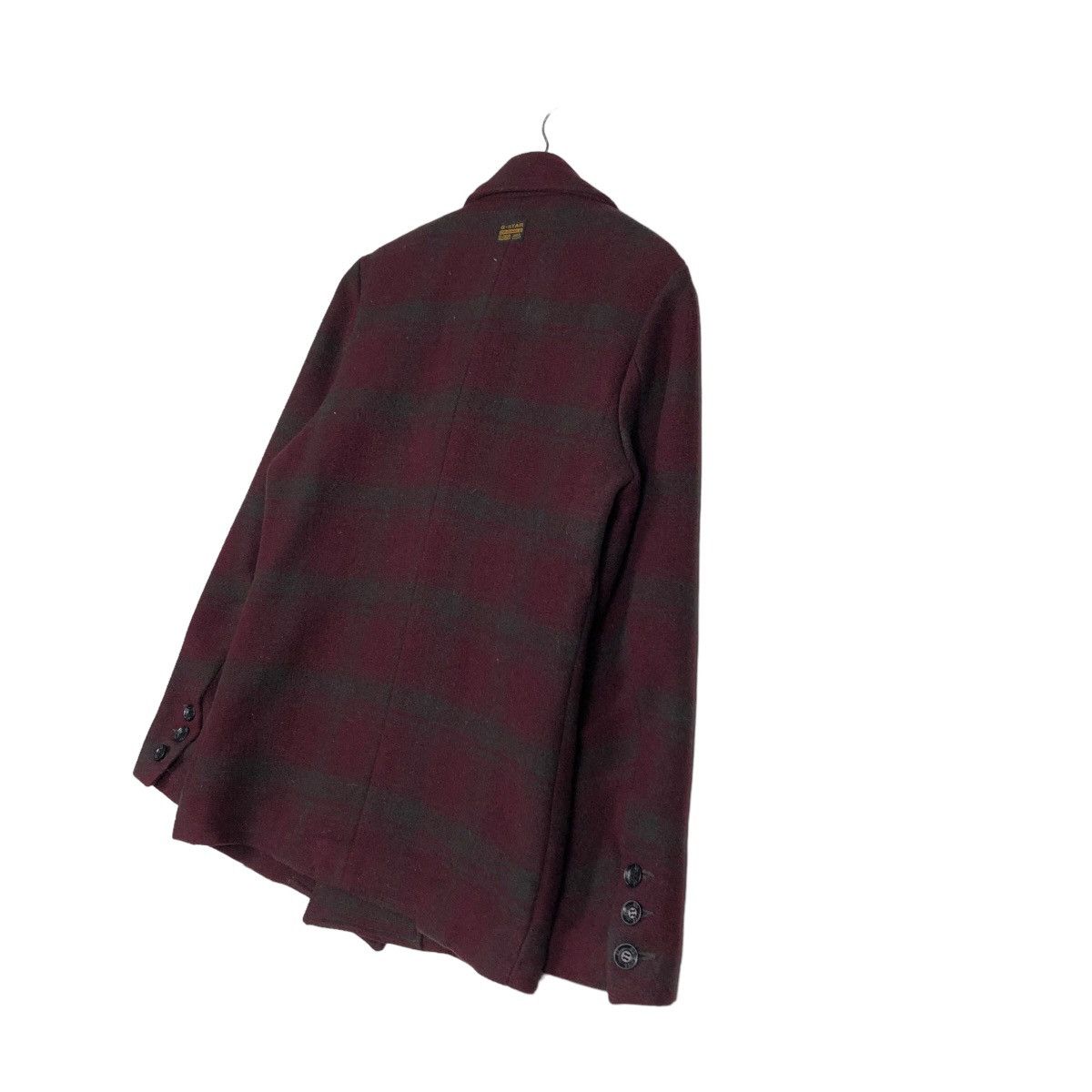 Hysteric Glamour 🔥Wool Biker Jacket Double Collar G Raw Japan Tartan Design Size US M / EU 48-50 / 2 - 10 Thumbnail