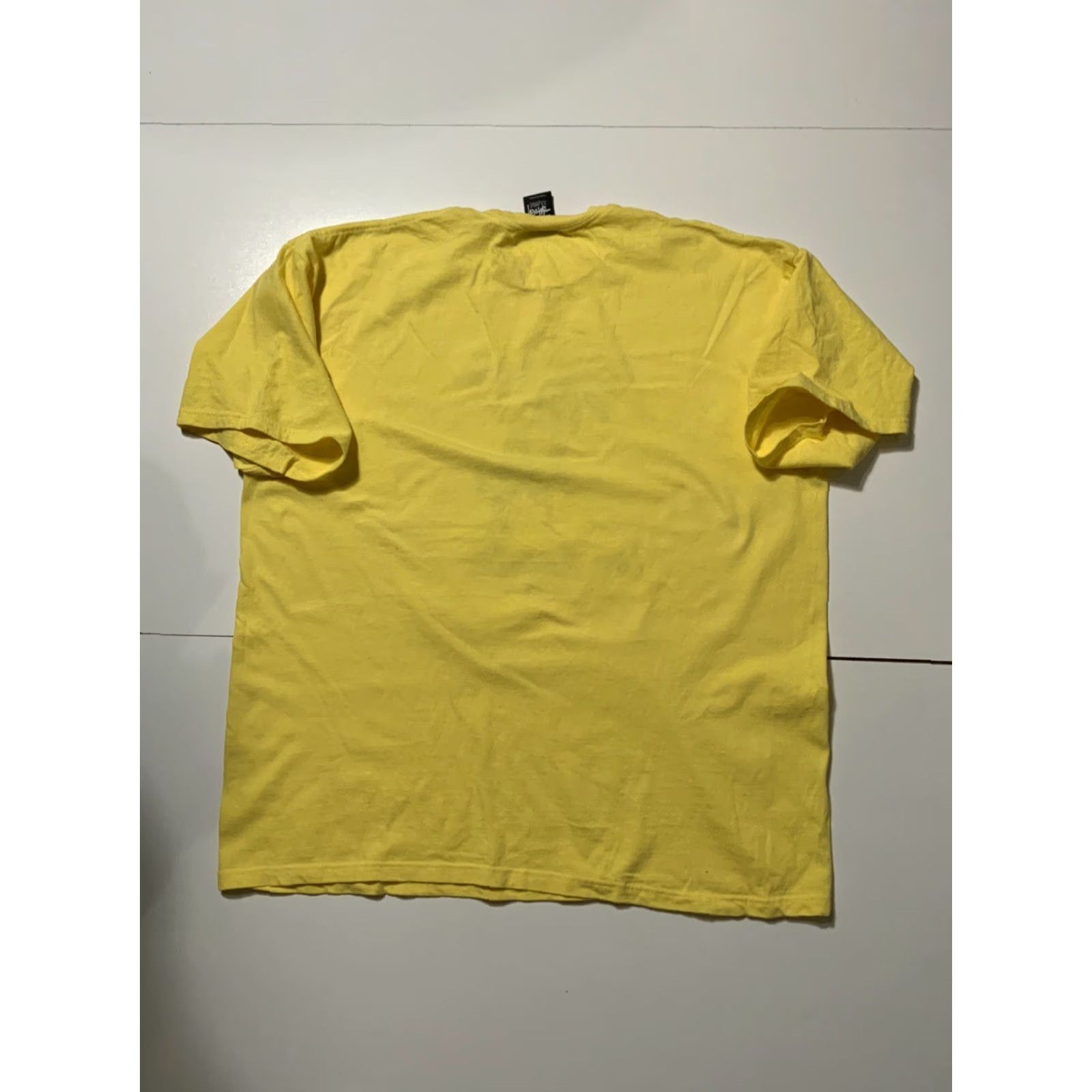 Vintage Stussy Los Angeles LA Palm Tree Yellow Graphic Skateboarding Crew T-Shirt Sz.2XL Size US XXL / EU 58 / 5 - 3 Thumbnail