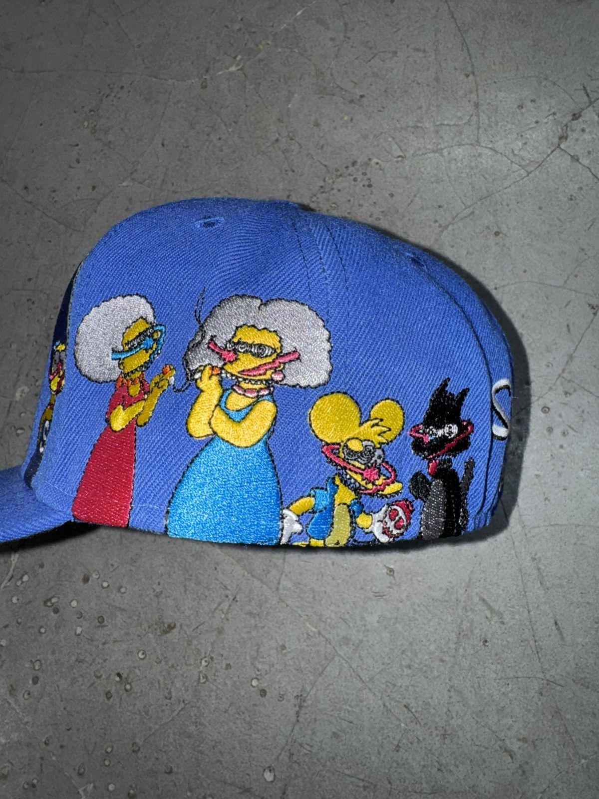 Sukamii NY Yankees Sukamii x The Westons (Simpsons) Fitted Hat Size ONE SIZE - 7 Thumbnail