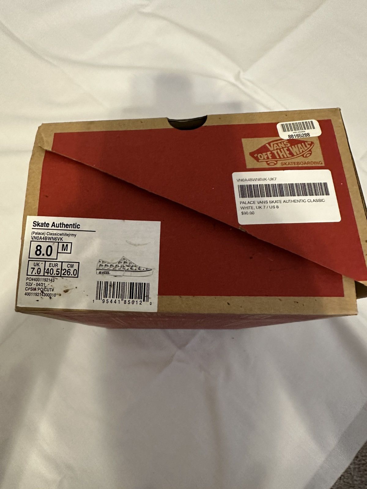Palace Vans x Palace Authentic Size US 8 / EU 41 - 9 Thumbnail