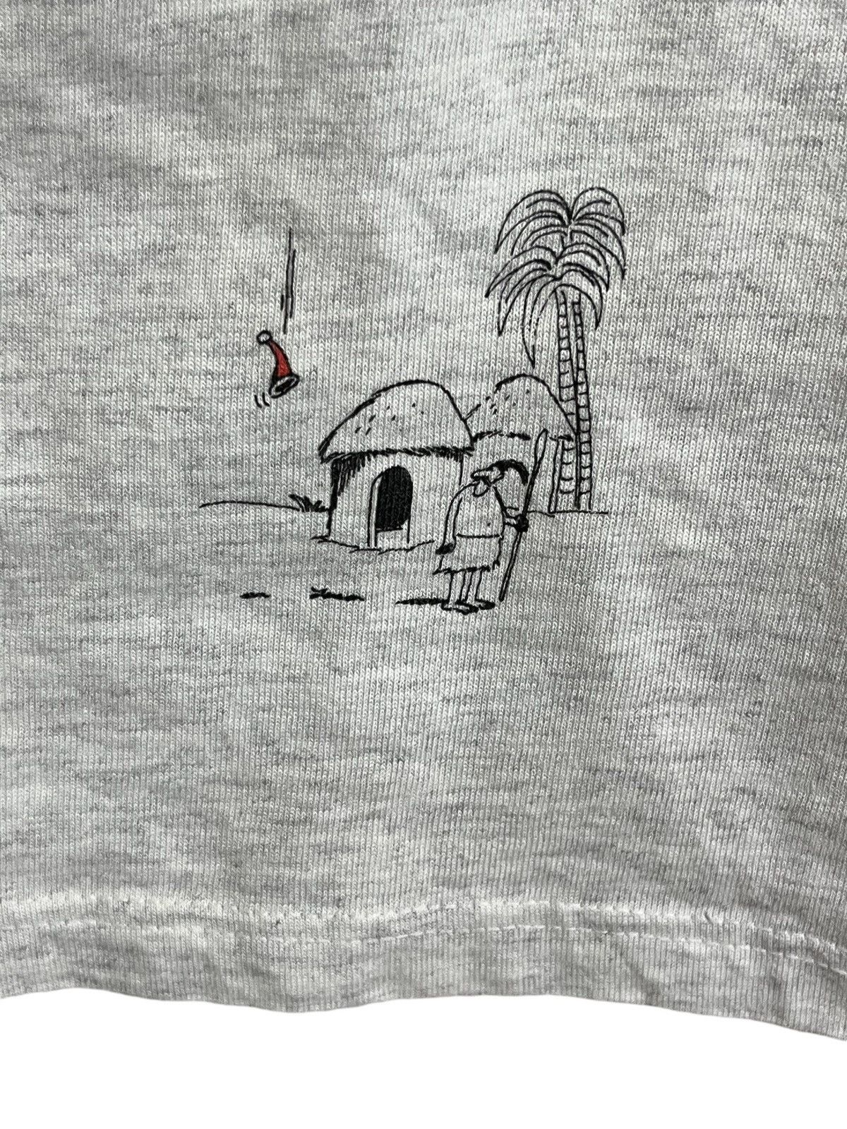 Vintage VINTAGE 80s THE FAR SIDE COMICS 1989 BY GARY LARSON T SHIRT Size US XXL / EU 58 / 5 - 5 Thumbnail