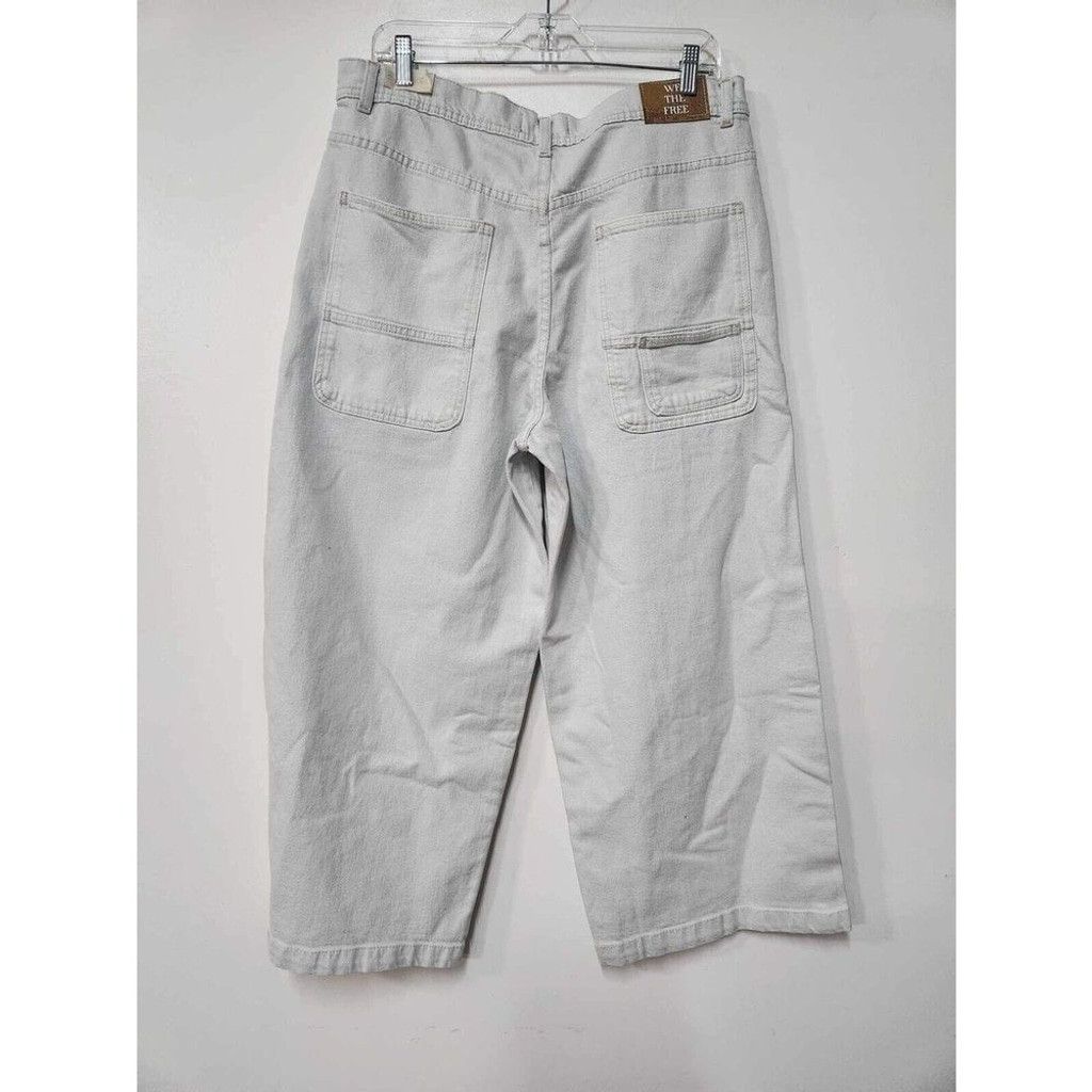 Free People Free People Piper Mid Rise Crop Wide Leg Jeans Size 32. B20 Size 32" / US 10 / IT 46 - 7 Thumbnail