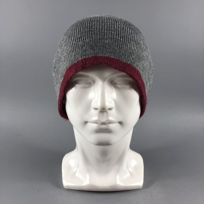 Vintage Japanese Brand Hats Daiso Beanie Stripe Snow Cap B1233 | Grailed