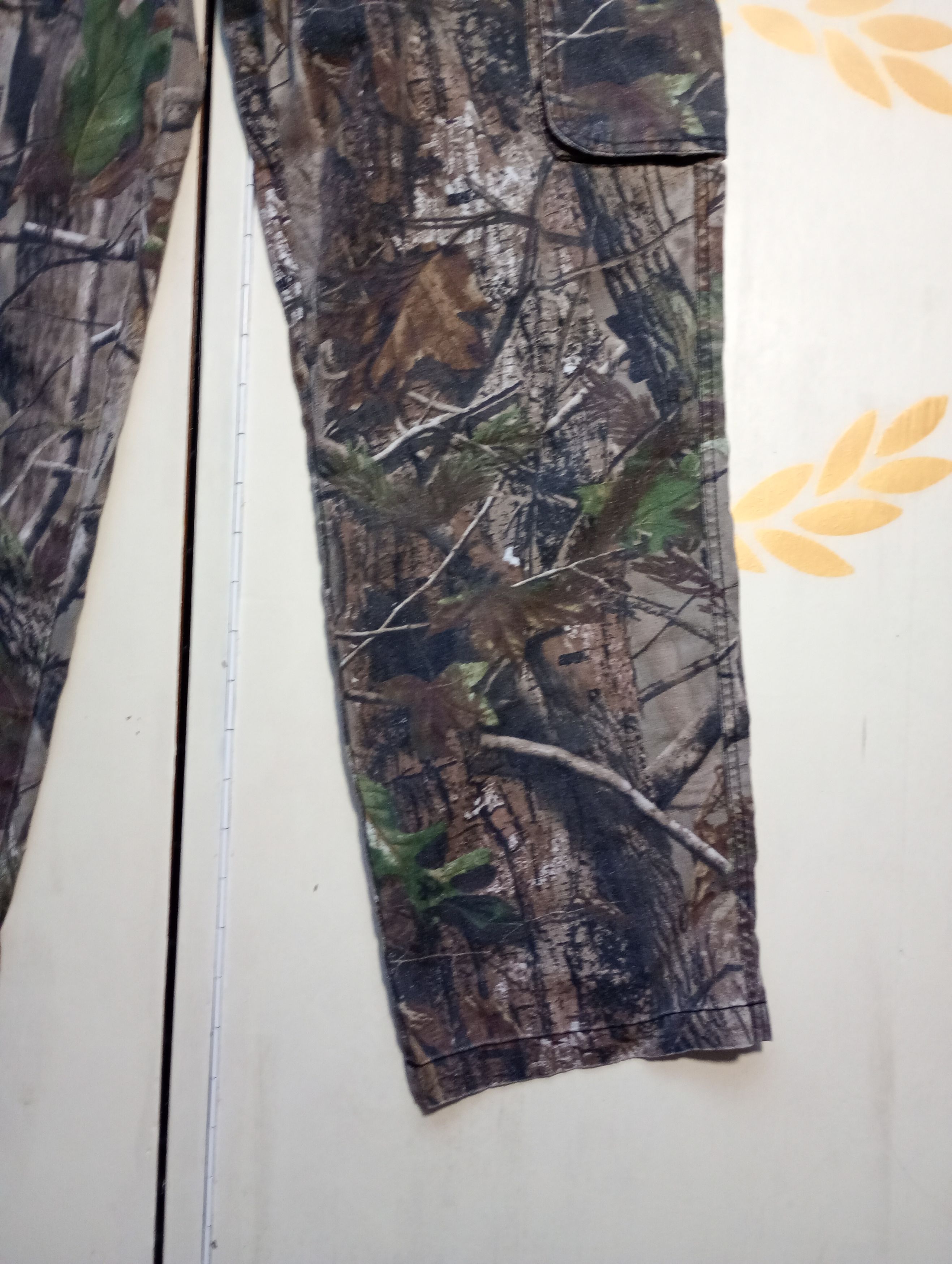 Hunter Vintage Real Tree Deerhunter Woodland Camo Cargo Pants Size US 40 / EU 56 - 4 Thumbnail