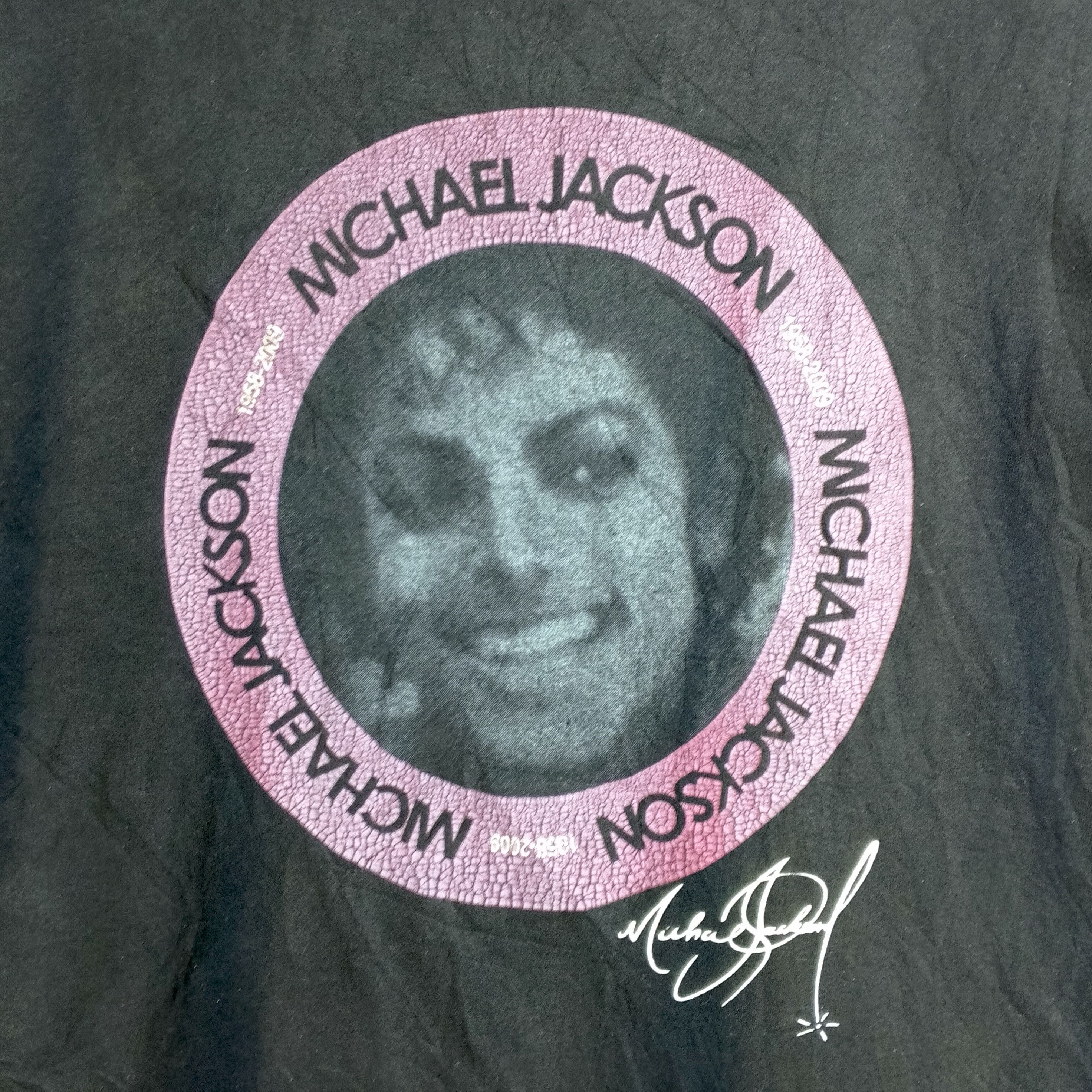 In The Attic Faded In The Attic X Michael Jackson Demonic face Tee Size US M / EU 48-50 / 2 - 6 Thumbnail