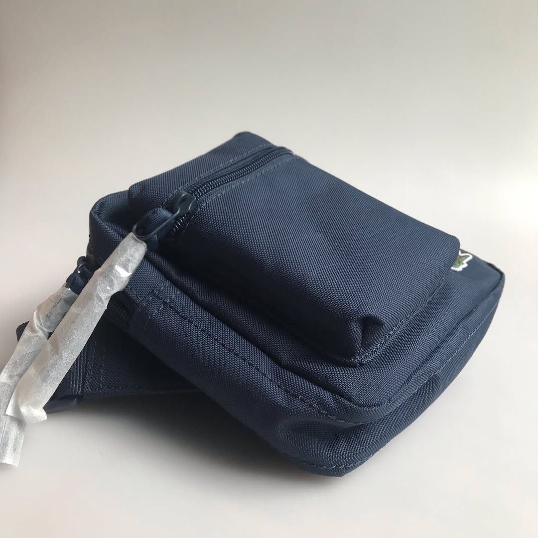 Lacoste Lacoste Mens Blue Shoulder Blue Mini Bag pouch Bnwt Brand Size ONE SIZE - 12 Thumbnail