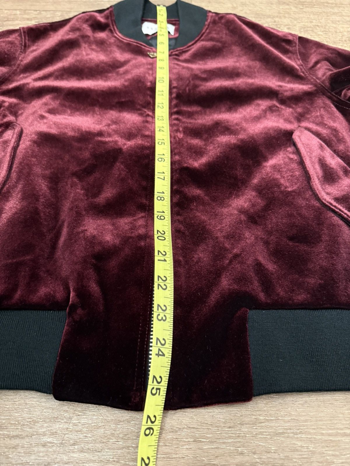 Sandro ***FINAL DROP***RARE SANDRO CURVED ARM VELVET BOMBER SZ 2/M Size US M / EU 48-50 / 2 - 7 Thumbnail