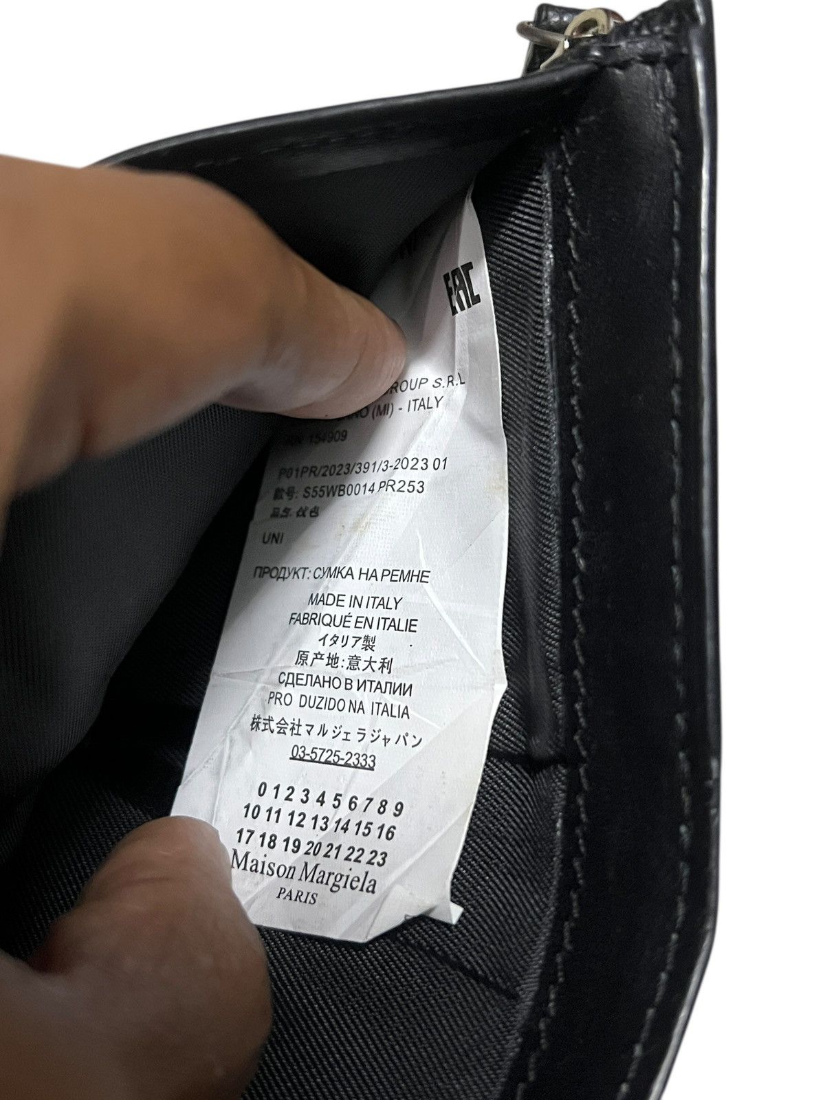 Maison Margiela Maison Margiela Four-Stitches Leather Trifold Wallet Size ONE SIZE - 10 Thumbnail