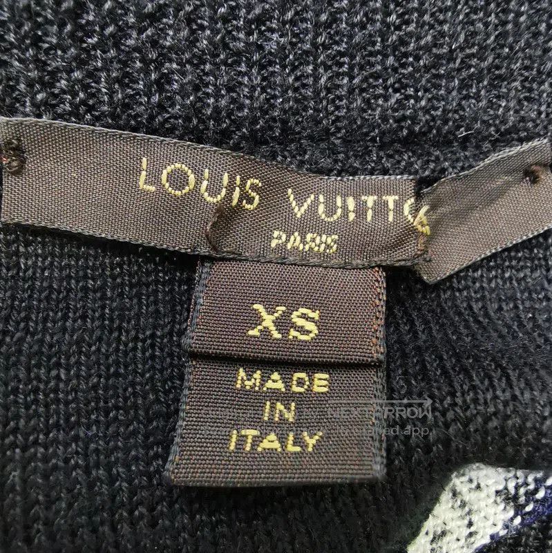 Louis Vuitton Louis Vuitton Mixed Striped Knit Top in XS. Size US XS / EU 42 / 0 - 3 Thumbnail