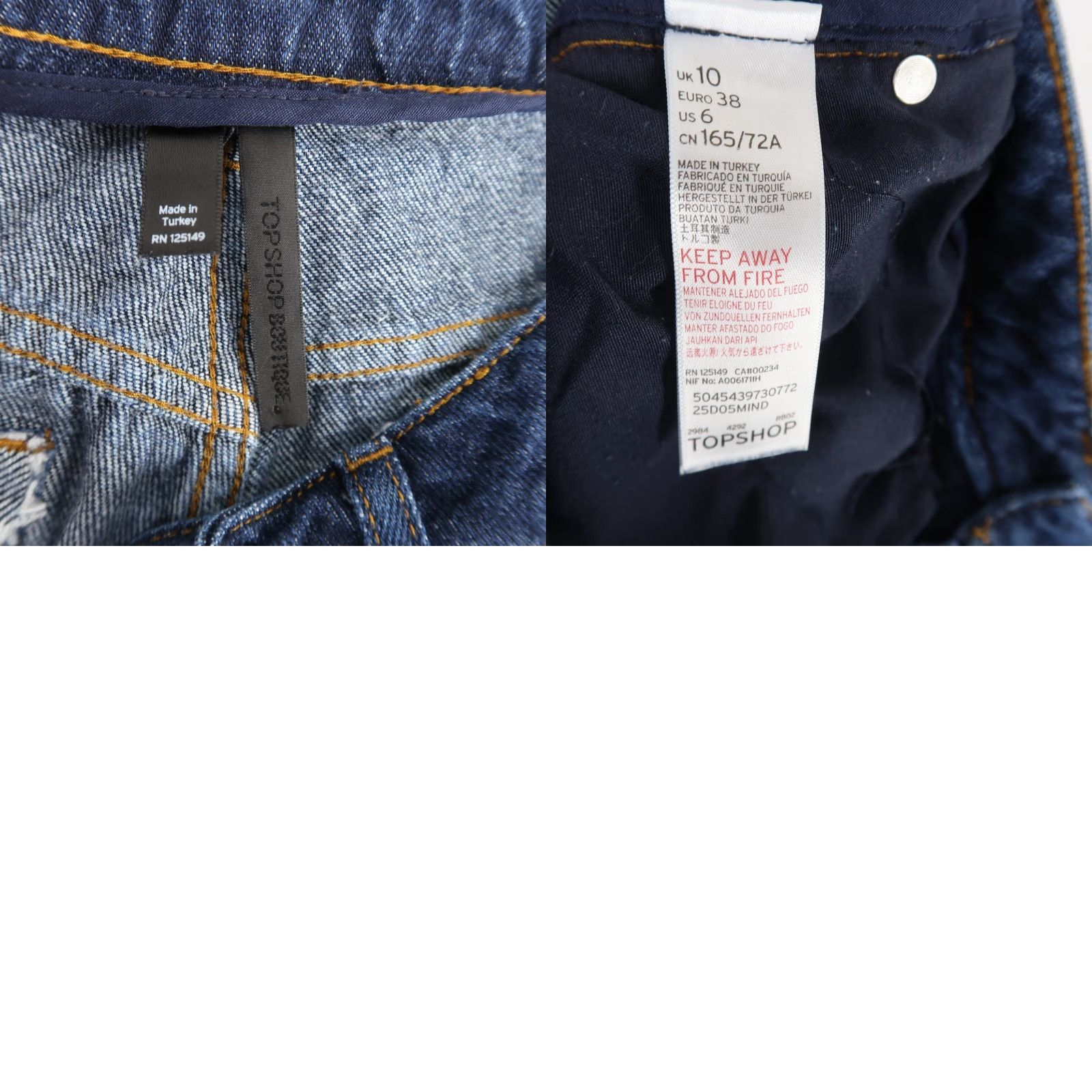 Topshop VINTAGE Size 28" / US 6 / IT 42 - 8 Thumbnail
