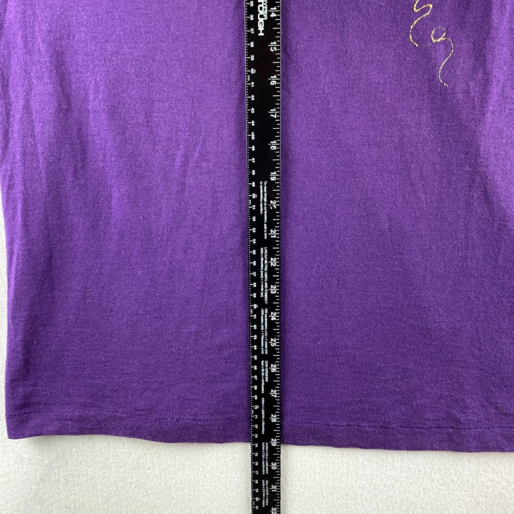 Fruit Of The Loom VINTAGE Fruit of the Loom Shirt Womens XL Purple Butterfly Embroidered Logo 90s Theme Casual Short Sleeve Cotton Blend Regular Women's T-Shirt Size XL / US 12-14 / IT 48-50 - 7 Thumbnail