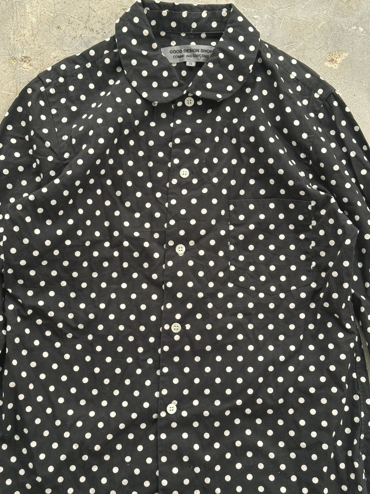 Comme des Garcons Comme des Garçons Polka Dot Button-Up Shirt Size US S / EU 44-46 / 1 - 4 Thumbnail