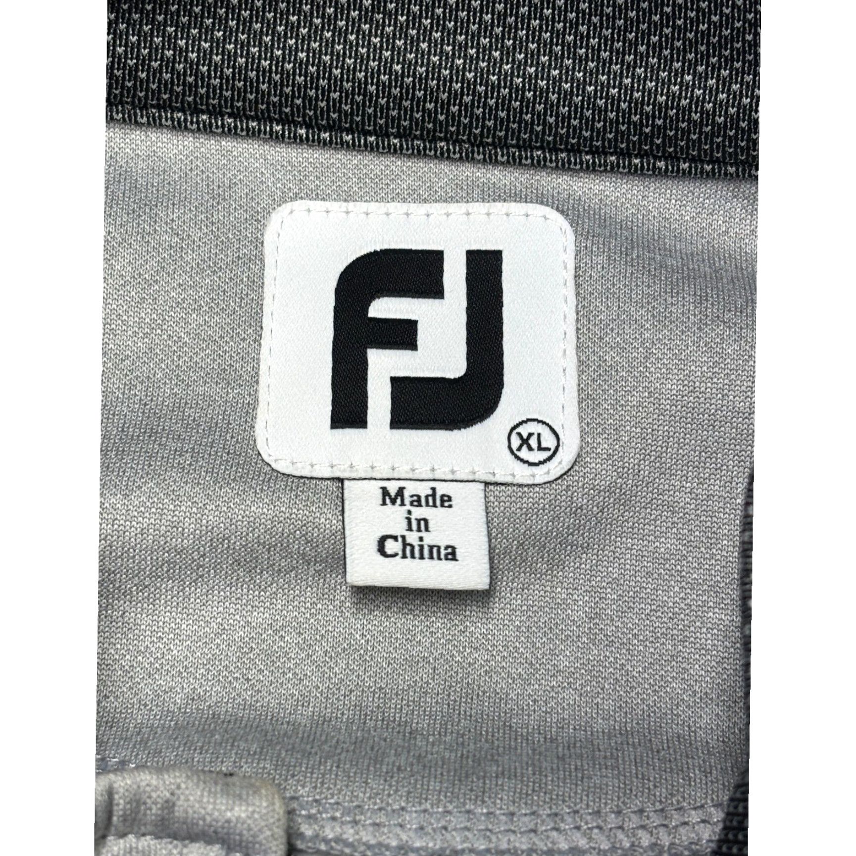 Footjoy FootJoy FJ Fort Belvoir Golf Club Full Zip Jacket Grey Mens XL Colorblock Mock Jacket Golf Mens XL Gray Colorblock Mock Size US XL / EU 56 / 4 - 3 Thumbnail