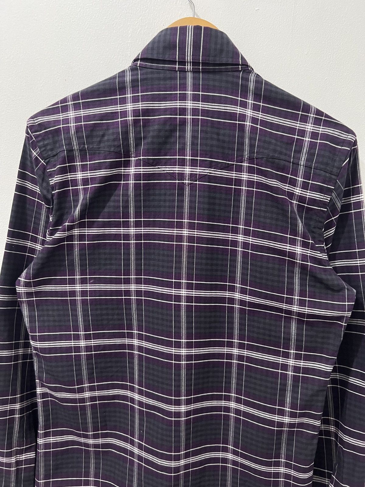 Tom Ford Tom Ford - Western Plaid Checkered Shirt Size US M / EU 48-50 / 2 - 9 Thumbnail