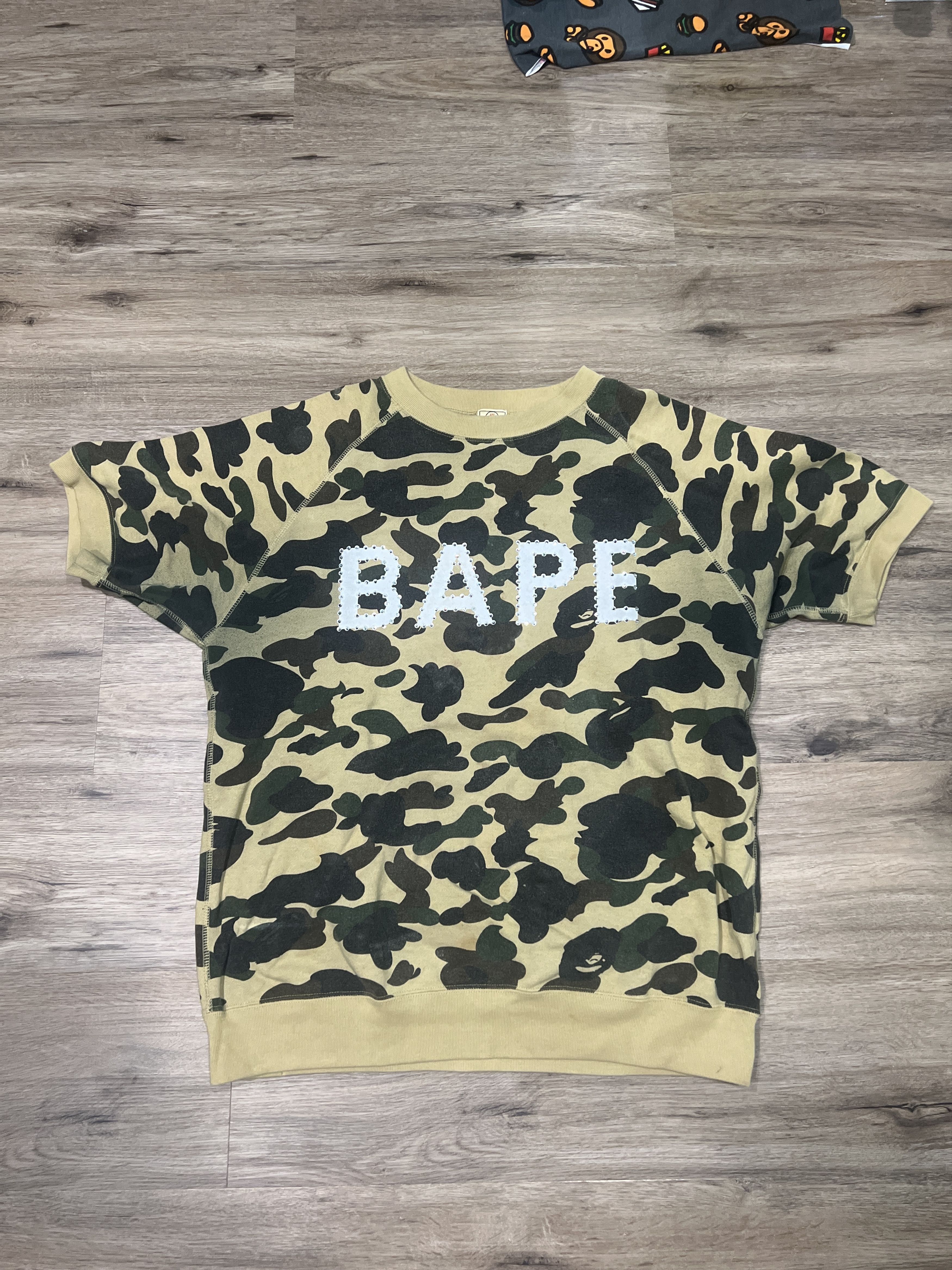 Bape Bathing Ape Bape Swarovski Crystal Camo Sweater Shirt Size US M / EU 48-50 / 2 - 1 Thumbnail