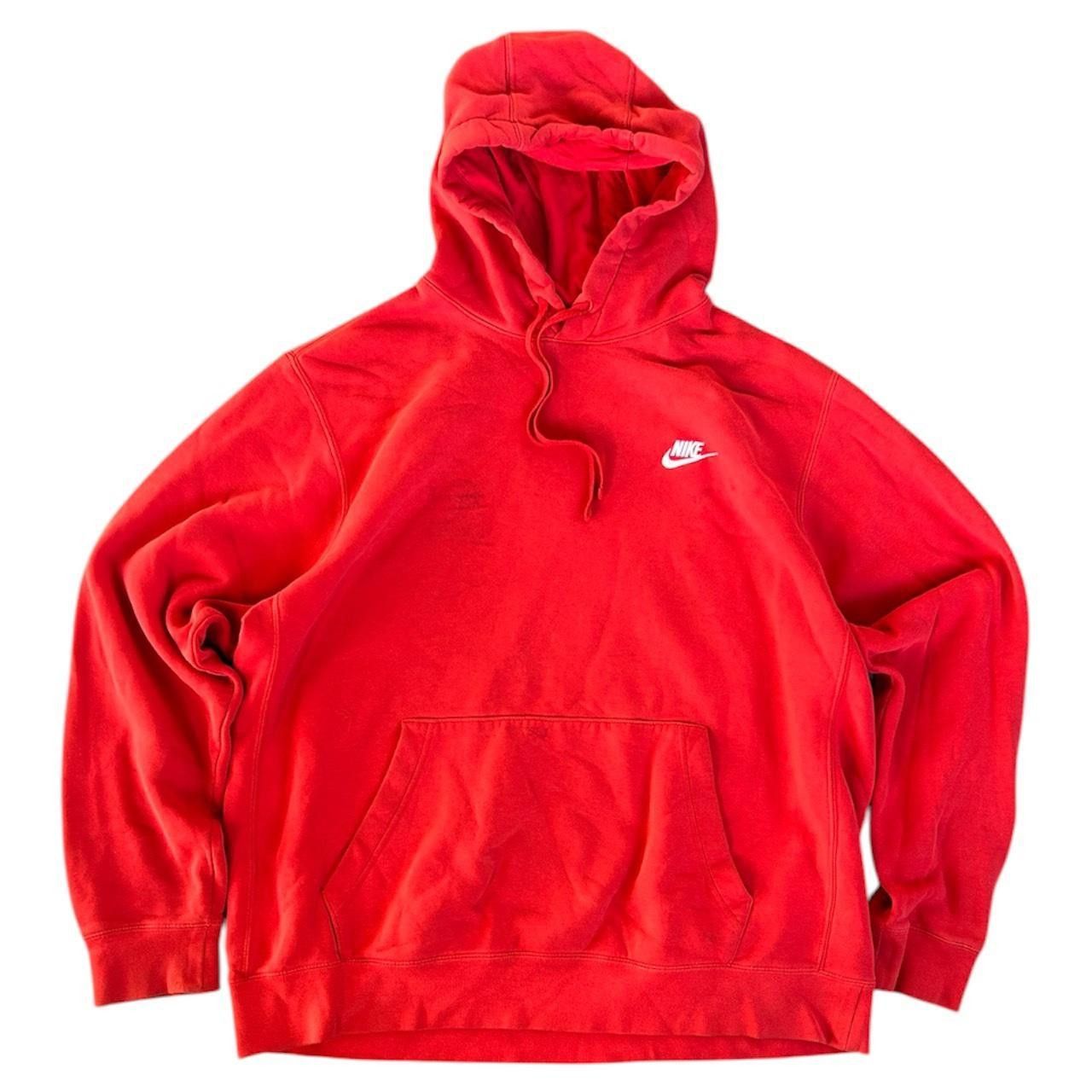 Nike Y2K Nike Mini Swoosh Spellout Embroidered Logo Hoodie Size US XL / EU 56 / 4 - 1 Thumbnail