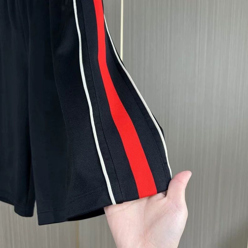 Gucci Gucci Size LEmbroidered organ letter webbing striped short Size US 32 / EU 48 - 4 Thumbnail