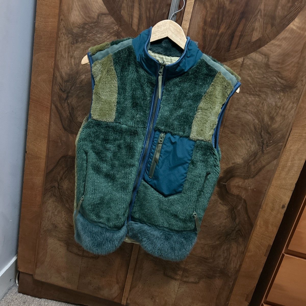 Japanese Brand Rebirth To Tabura Rasa - Faux Fur Vest Size US M / EU 48-50 / 2 - 1 Thumbnail