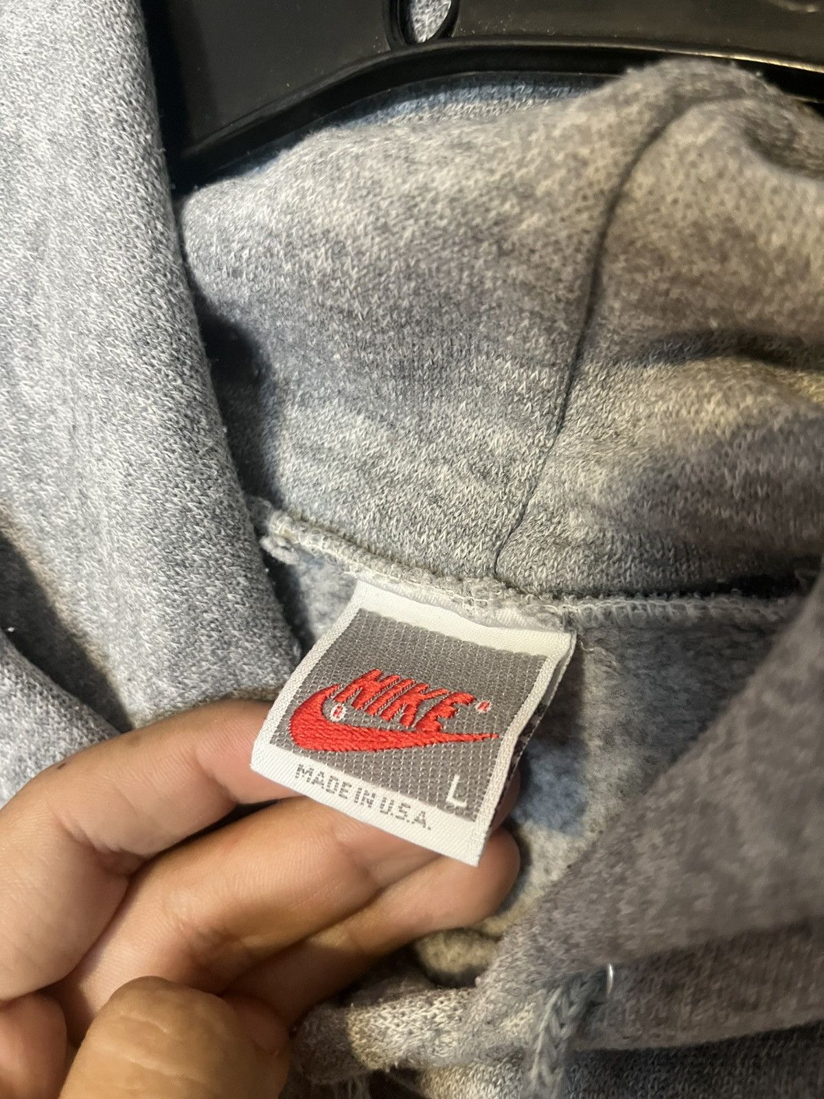 Nike ACG Vintage 80’s 90’s Rare Made in USA Nike Raglan Cotten Hoodie Size US M / EU 48-50 / 2 - 10 Thumbnail
