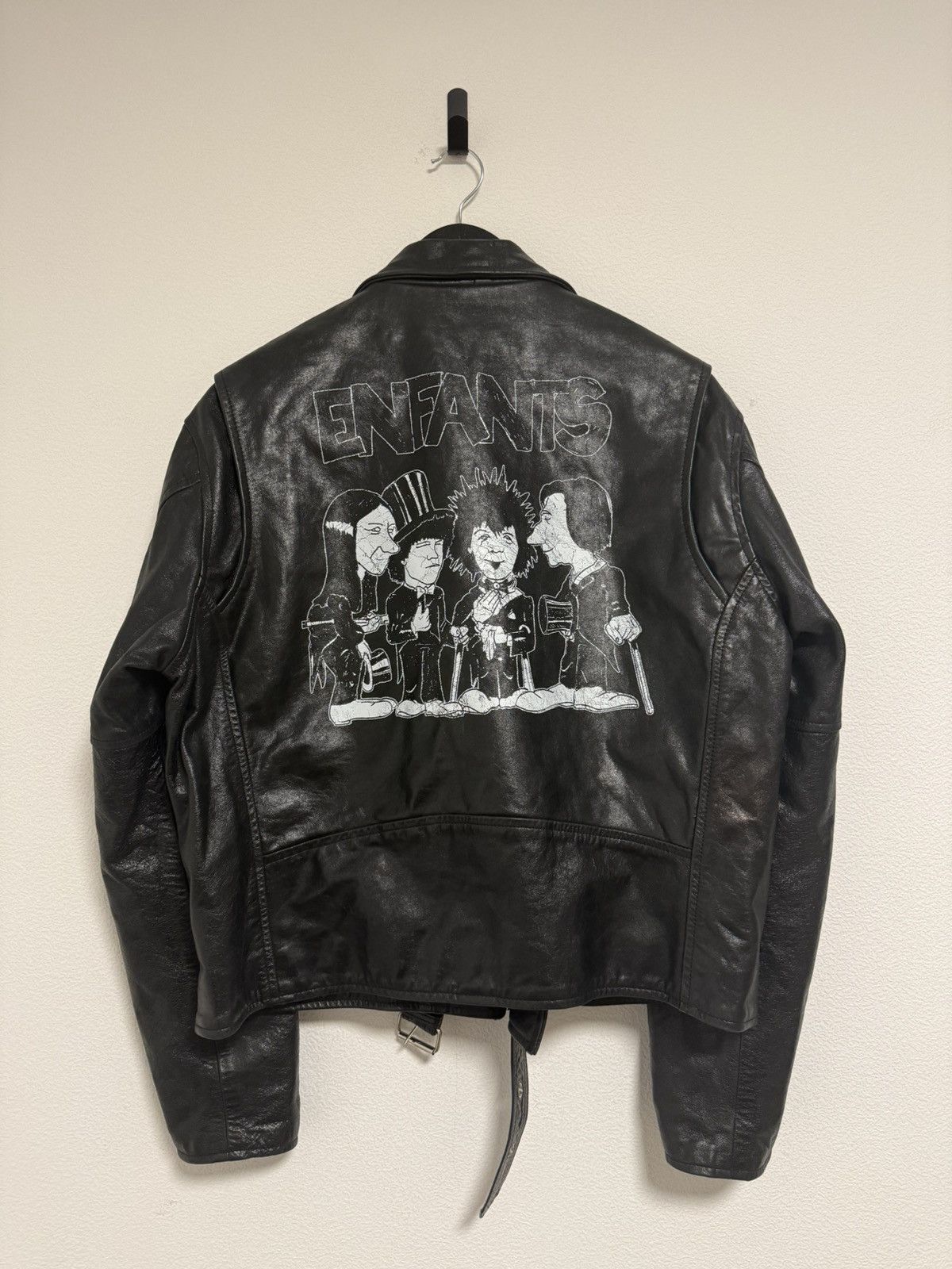 Enfants Riches Deprimes Bad Childhood Leather Jacket Size US L / EU 52-54 / 3 - 2 Thumbnail