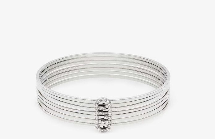 Fendi o1loc1c0824 Size: OS / O'Lock Bracelet in Silver Size ONE SIZE - 1 Preview
