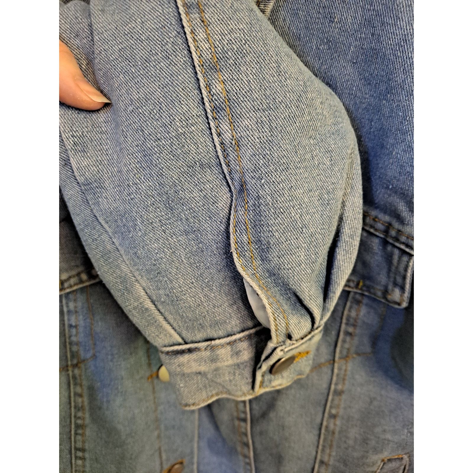 Other NWT Fleece Lined Denim Button Up Jacket Size Small Size US S / EU 44-46 / 1 - 5 Thumbnail