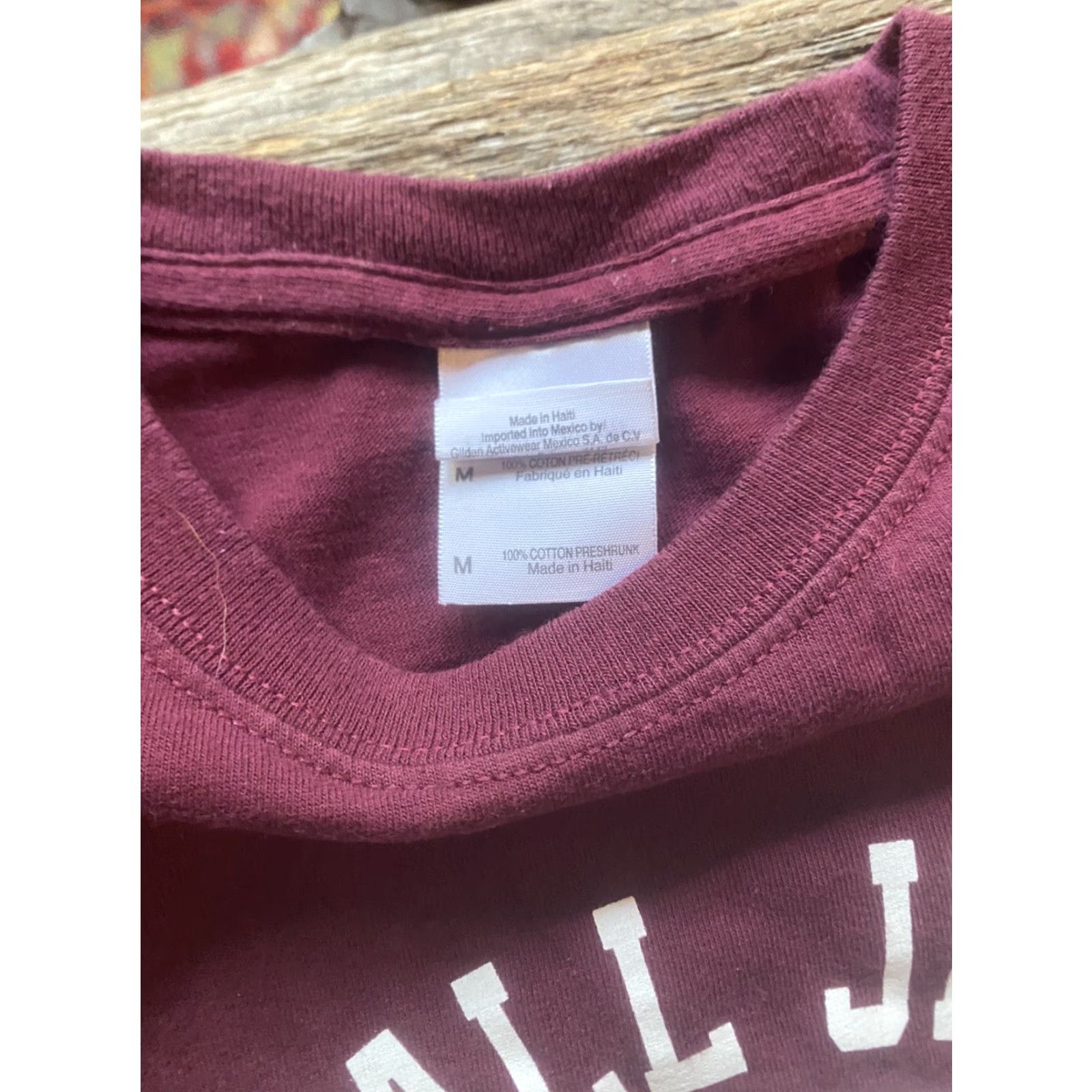 Gildan Gildan Mens Medium Whitehall New York Jr Rifles Target Shooting AK T-Shirt Maroon M Size US M / EU 48-50 / 2 - 4 Thumbnail