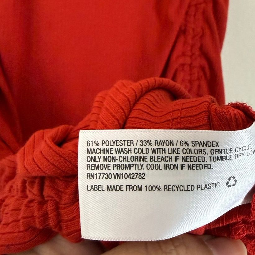 Other Isabel by Ingrid Red Spandex Top - Size XS - NWT! Size XS / US 0-2 / IT 36-38 - 6 Thumbnail