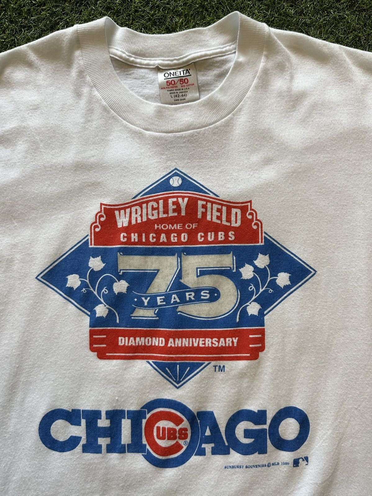 Chemise Vintage Chicago Cubs Homme XXL – Y2K Central Division, Bonne état