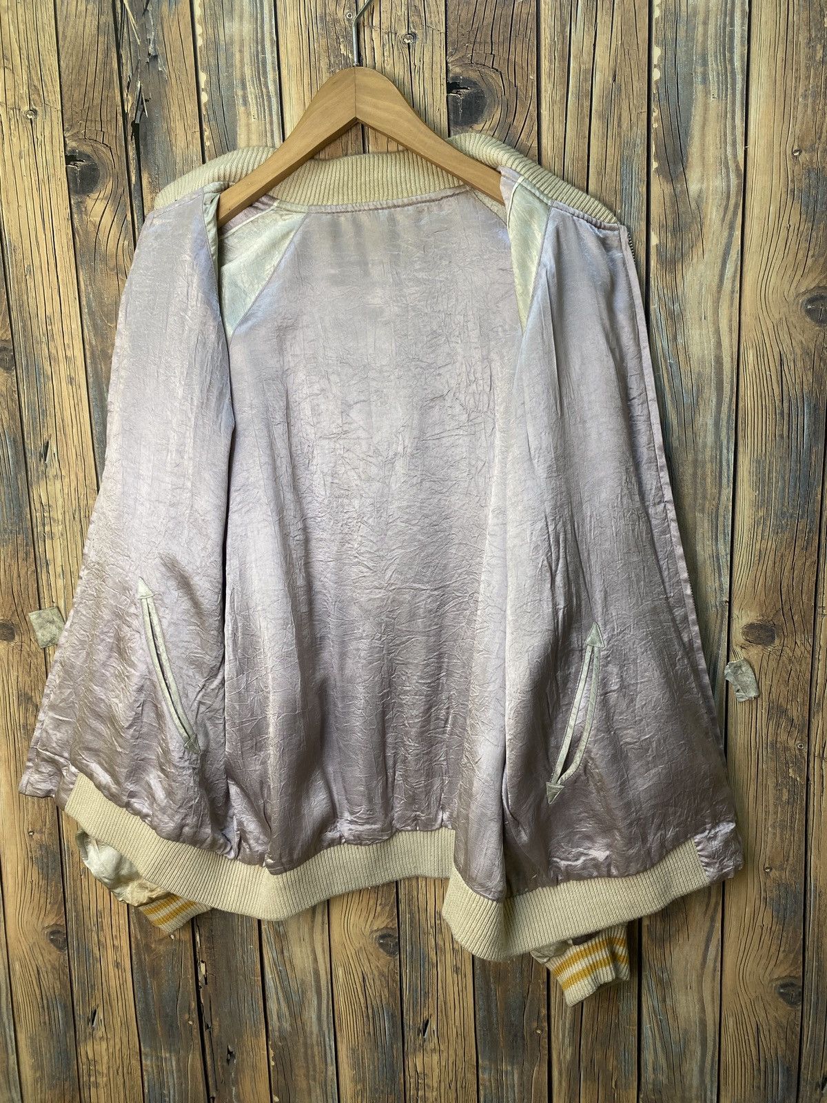 Takeo Kikuchi Vintage Takeo kikuchi Sukajan Eagle Bomber Jacket Size US S / EU 44-46 / 1 - 3 Thumbnail