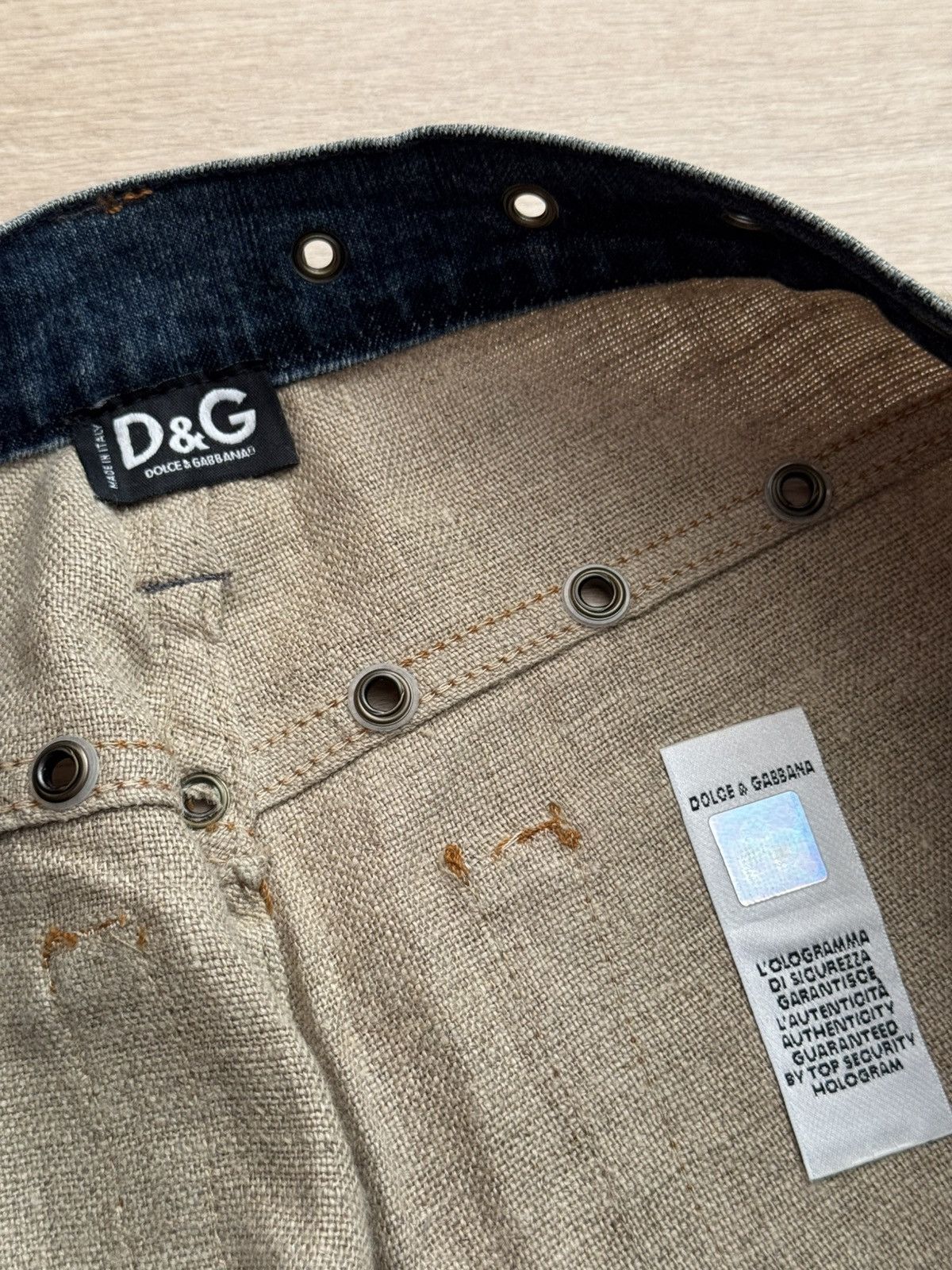 Dolce & Gabbana Vintage 00’s Dolce & Gabbana Avant Garde y2k Archival Pants Size 32" / US 10 / IT 46 - 8 Thumbnail