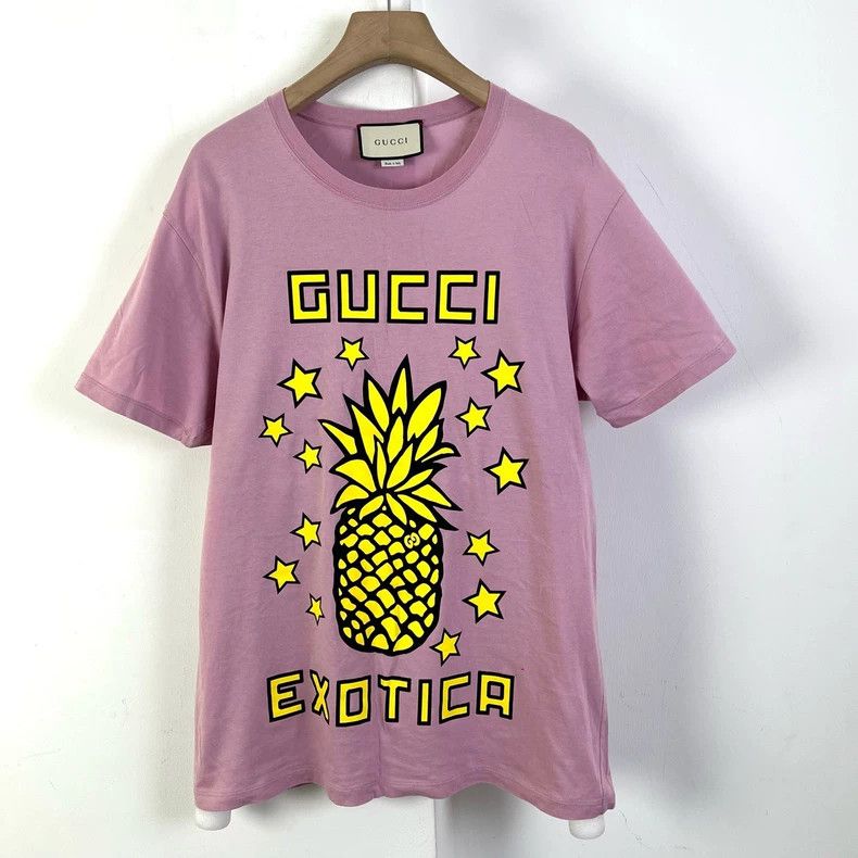 Gucci Gucci Pineapple printed short sleeves Size M / US 6-8 / IT 42-44 - 1 Thumbnail