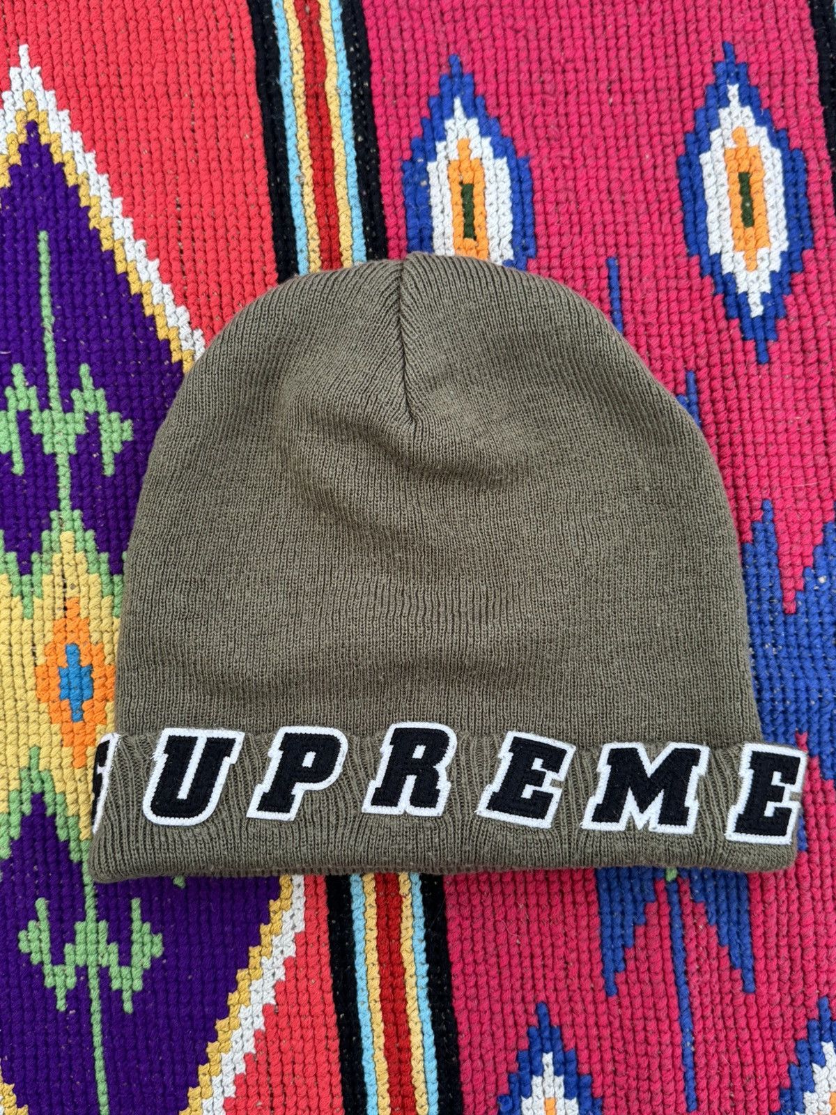 Supreme Supreme SS19 Felt Logo Beanie Size ONE SIZE - 4 Thumbnail