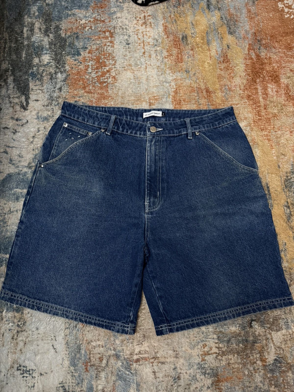 Pop Trading Company pop trading company denim shorts Size US 42 / EU 58 - 1 Thumbnail
