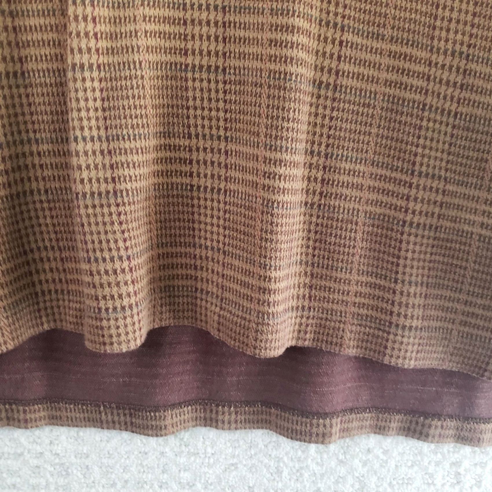 Polo Ralph Lauren VINTAGE Polo Ralph Lauren Men XL Brown Plaid Long Sleeve Sweater Shirt Cotton 3-Button Pullover Size US XL / EU 56 / 4 - 7 Thumbnail