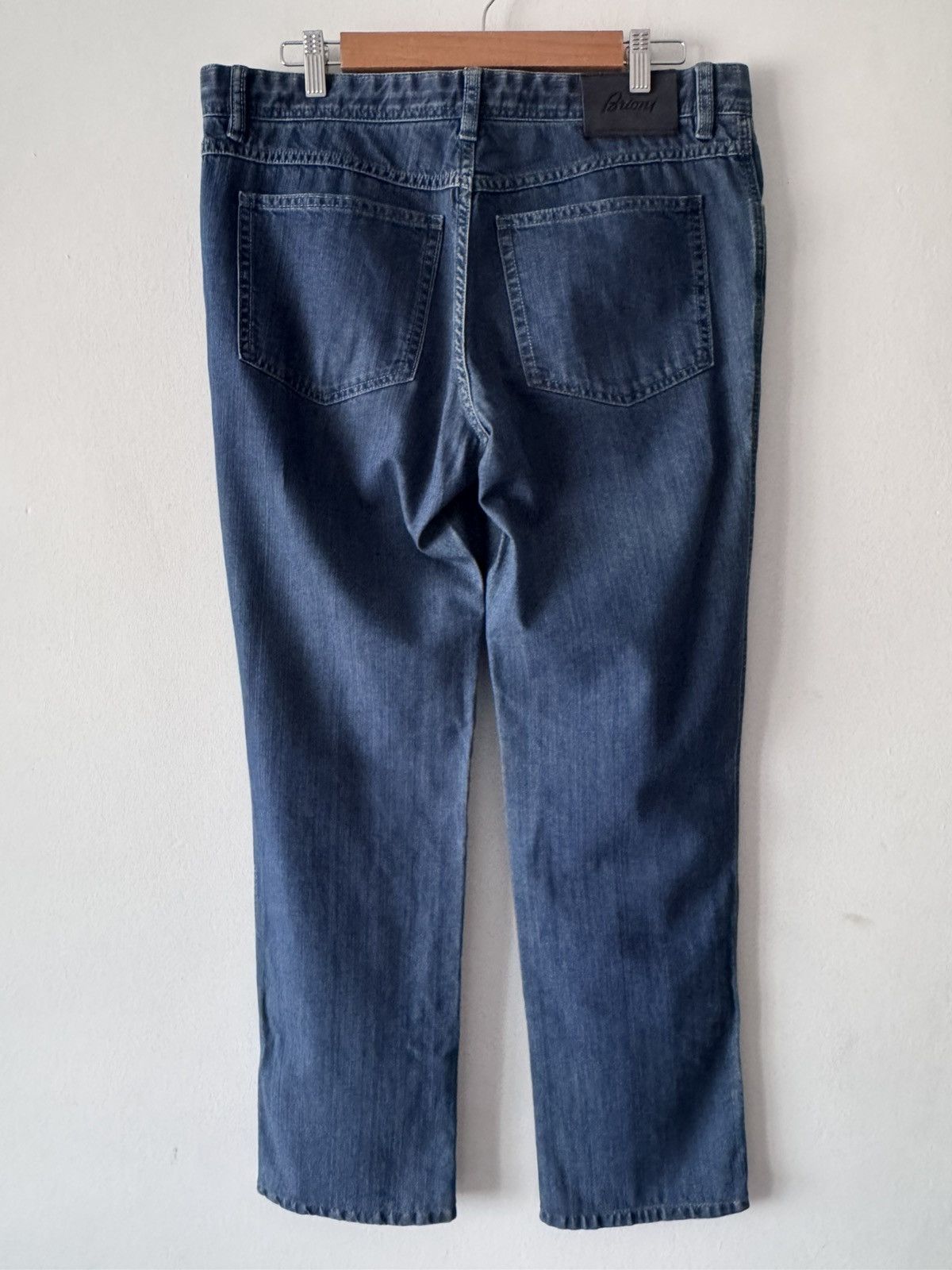 Brioni 🔥🔥 Brioni Blue Stretch Jeans Size US 35 - 2 Thumbnail