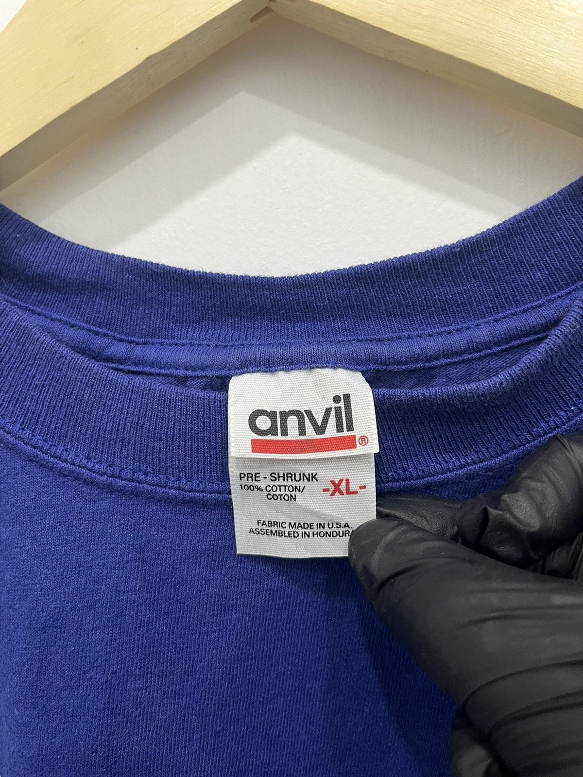 Anvil Military Great America United We Stand Tees Vtg Size US XL / EU 56 / 4 - 4 Thumbnail
