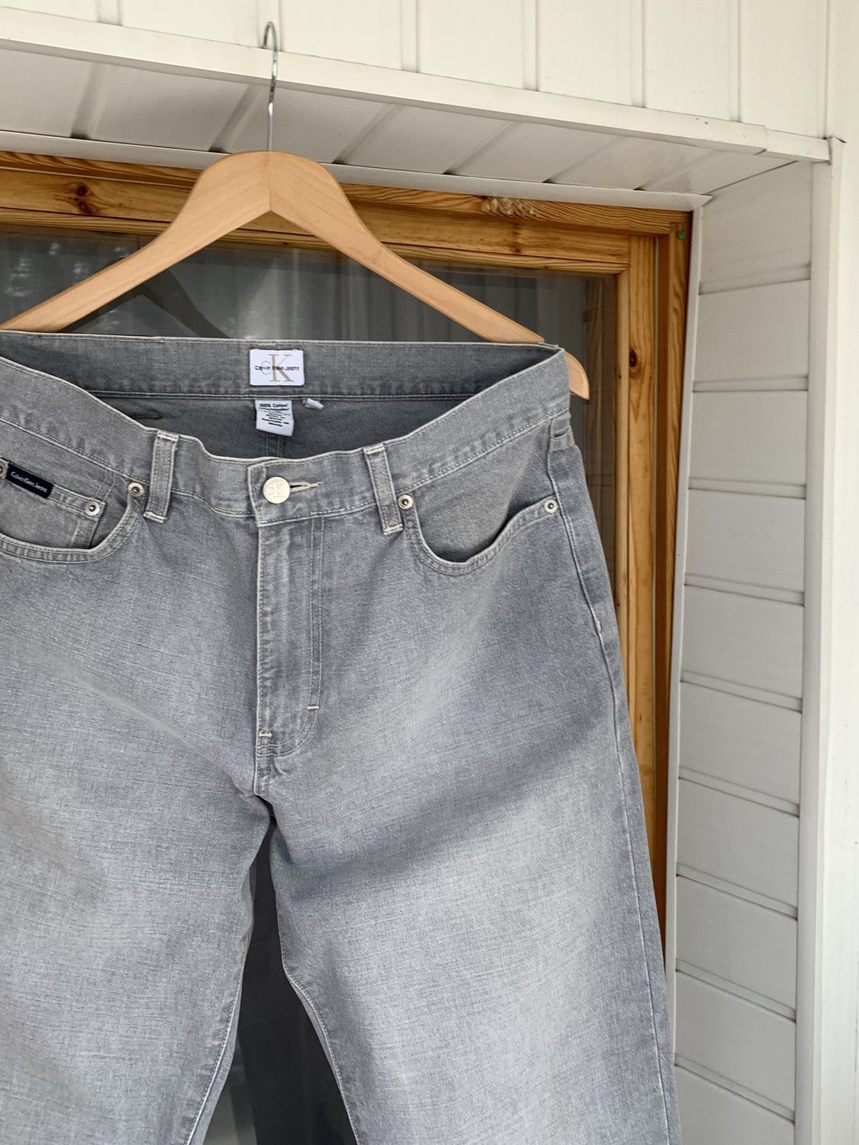 Calvin Klein Calvin Klein Vintage Jeans Grey Denim Size 32 Size US 32 / EU 48 - 4 Thumbnail